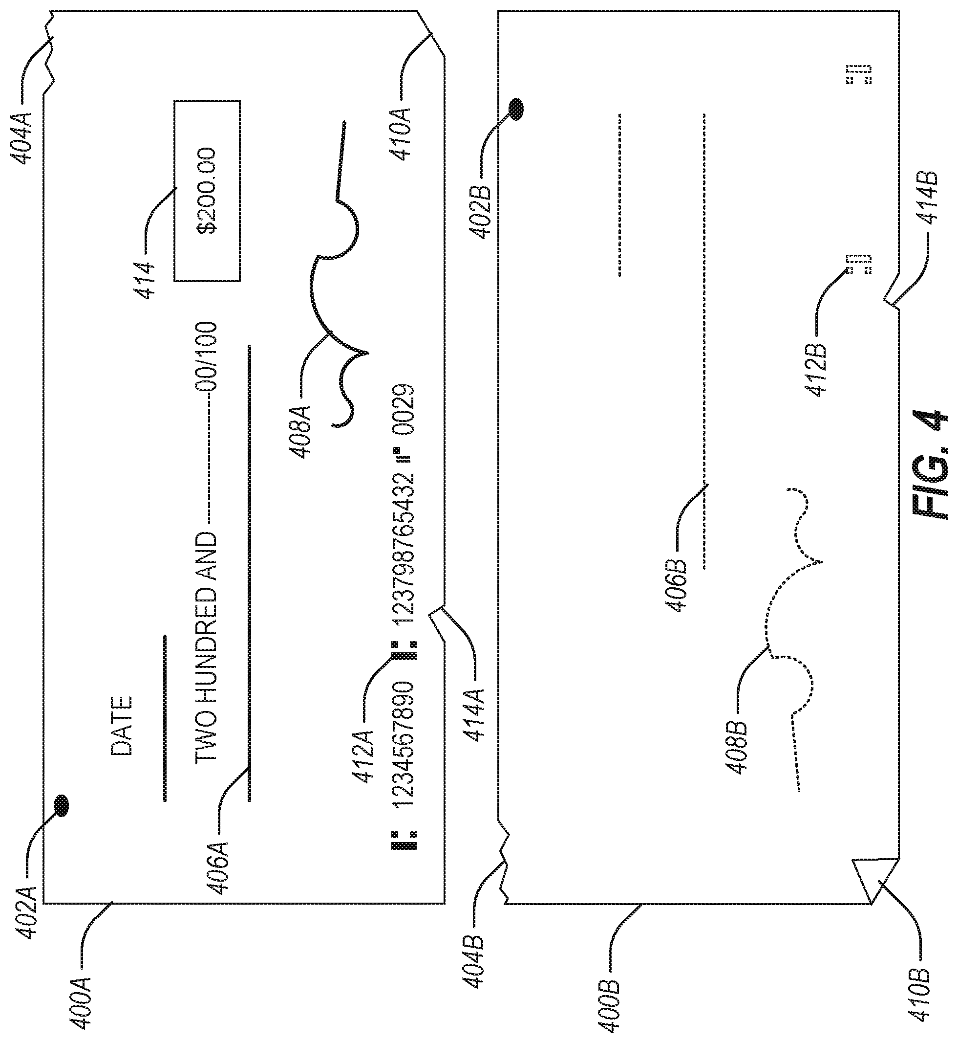 Patent US12437274 Figure 4 – Multi-capture for remote deposit via scanner