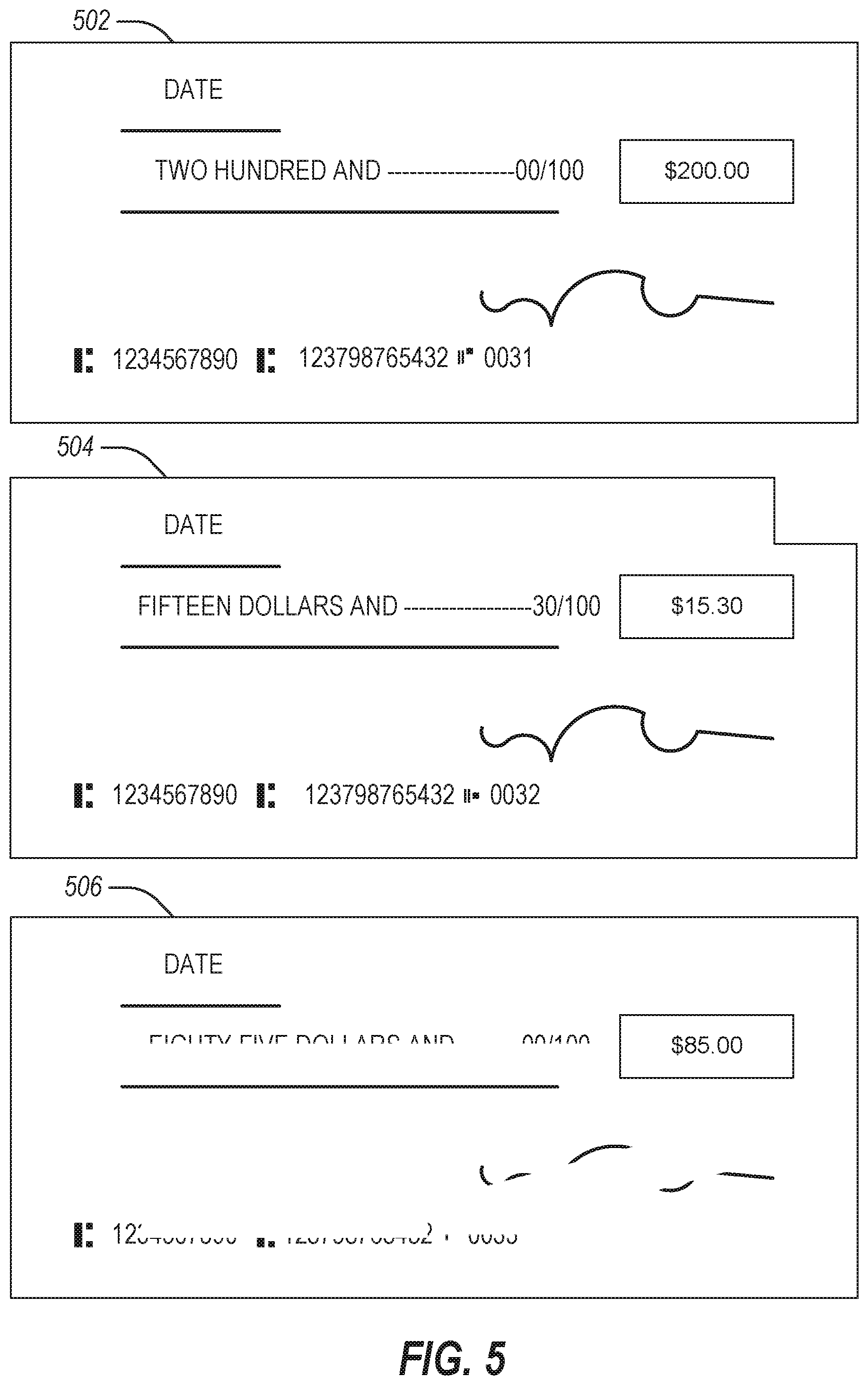 Patent US12437274 Figure 5 – Multi-capture for remote deposit via scanner
