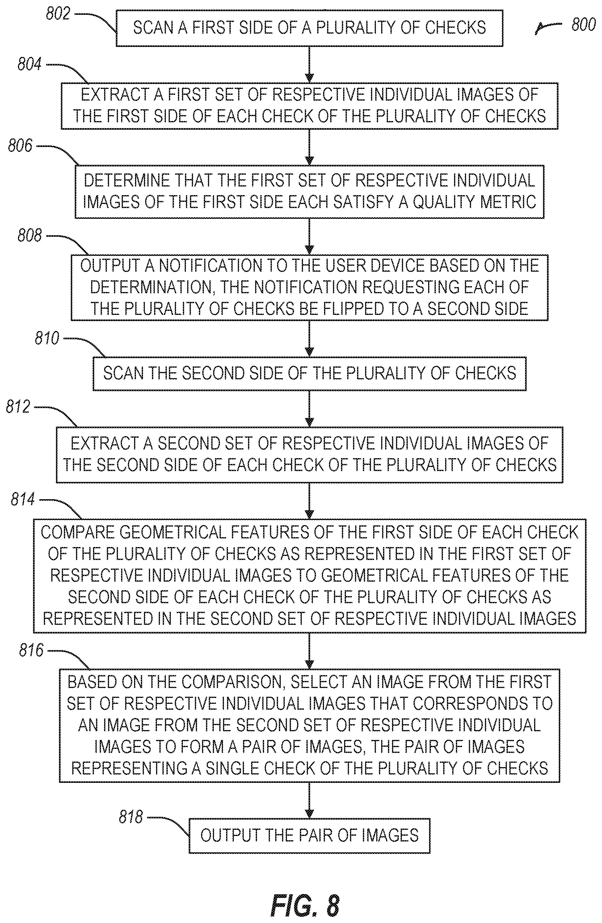 Patent US12437274 Figure 9 – Multi-capture for remote deposit via scanner