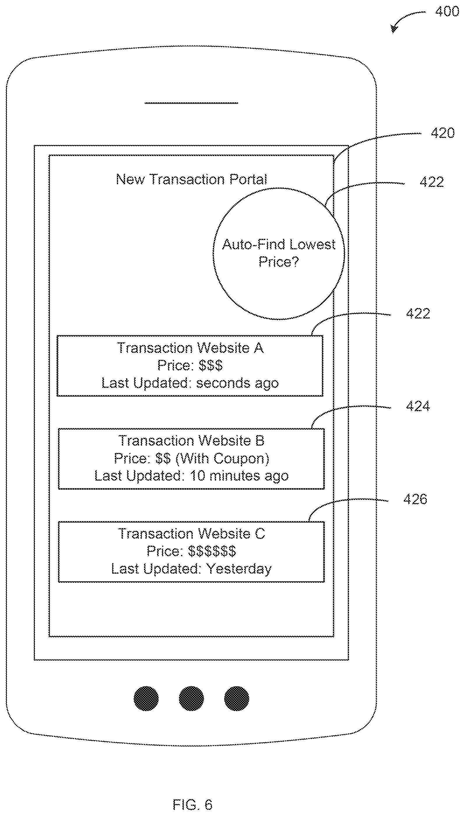 Patent US12437277 Figure 6 – Systems and methods for funds transfer account aggregator