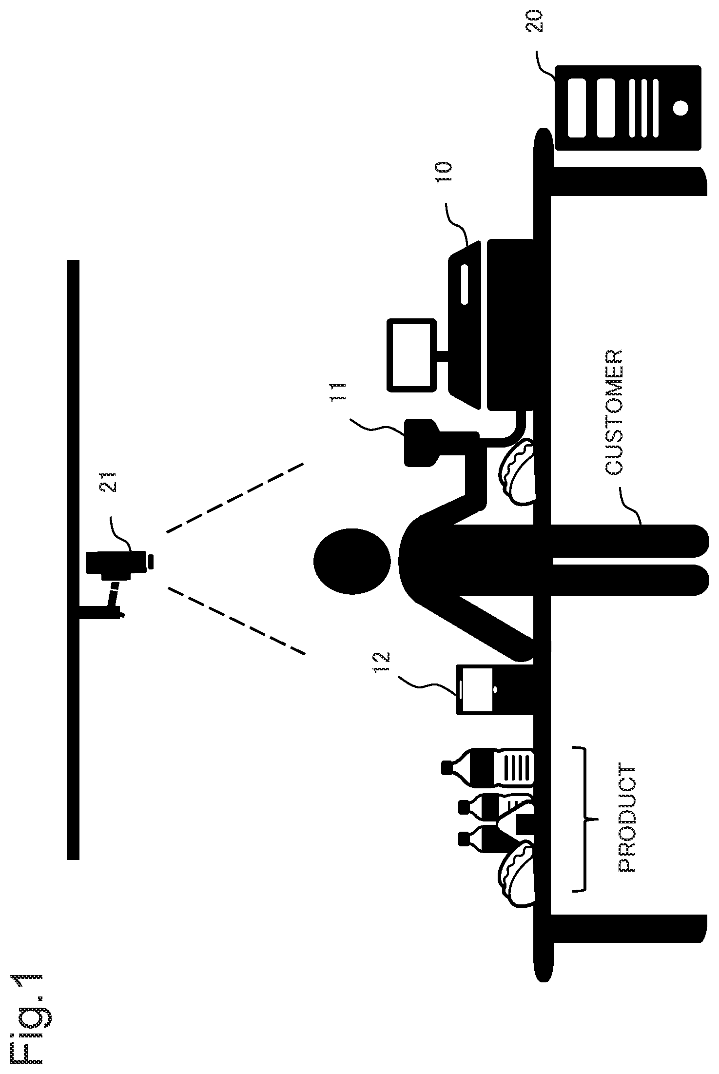 Patent US12437284 Figure 1 – Detection system, detection method, and storage medium
