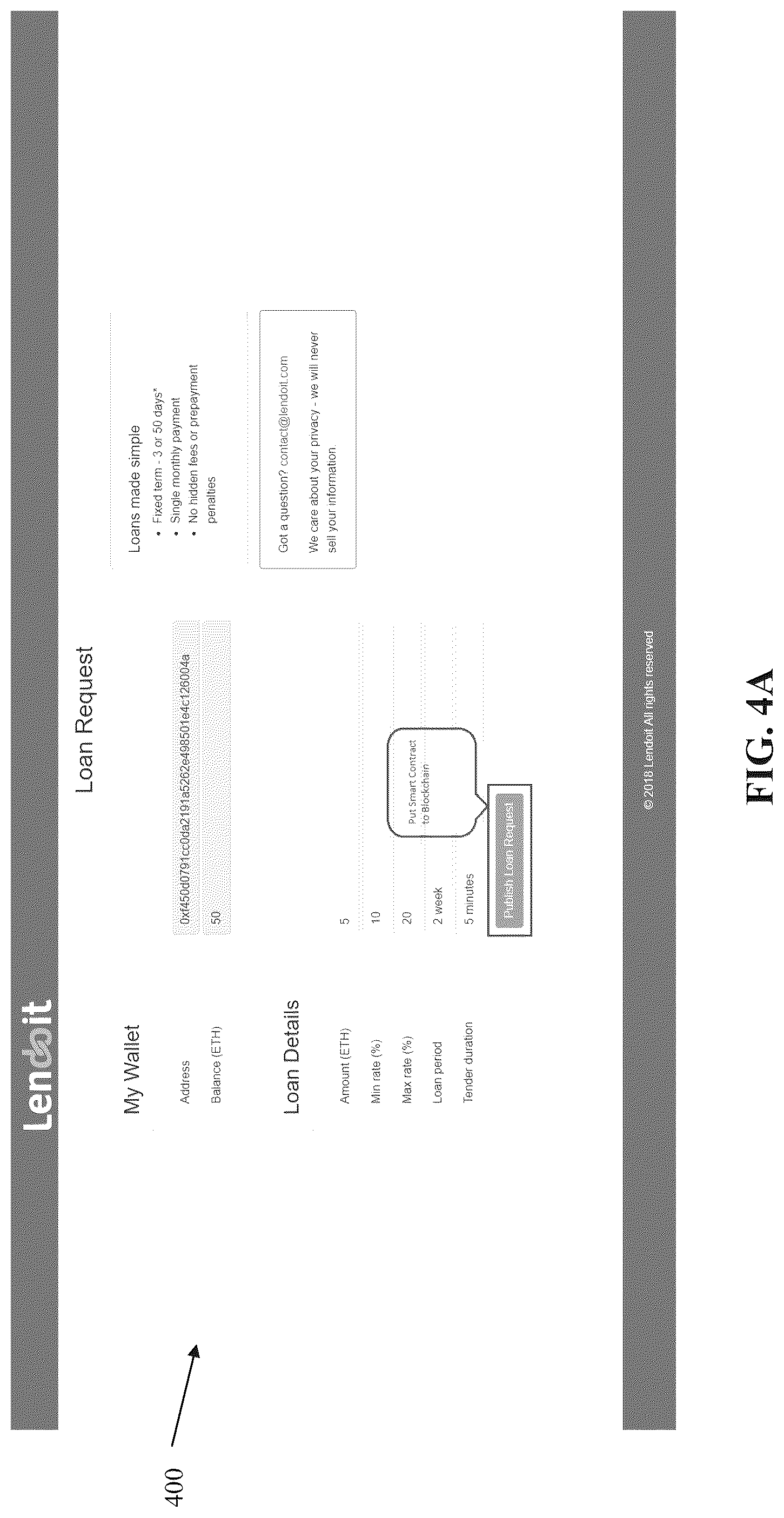 Patent US12437288 Figure 5 – Smart contract executed within a blockchain
