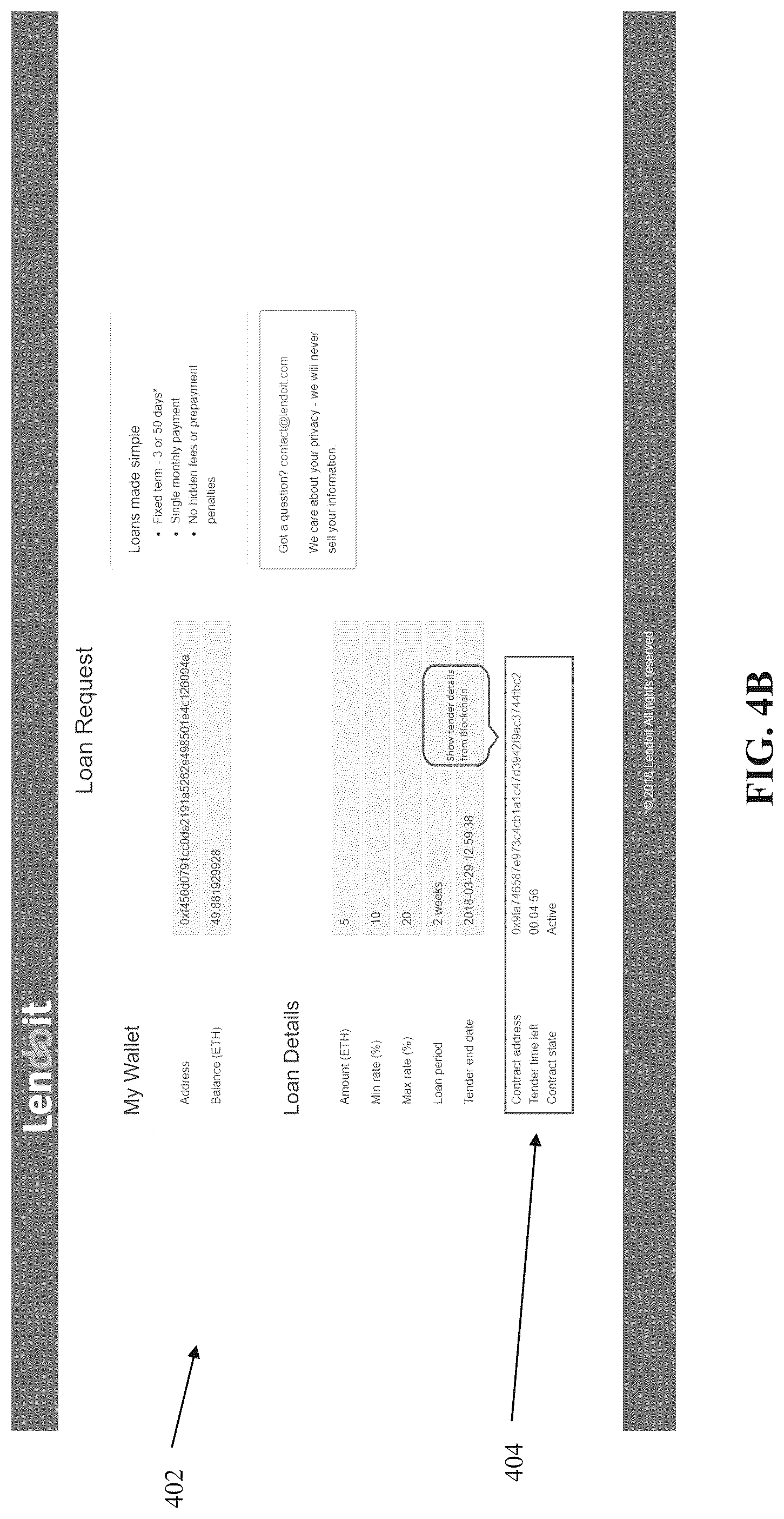 Patent US12437288 Figure 6 – Smart contract executed within a blockchain