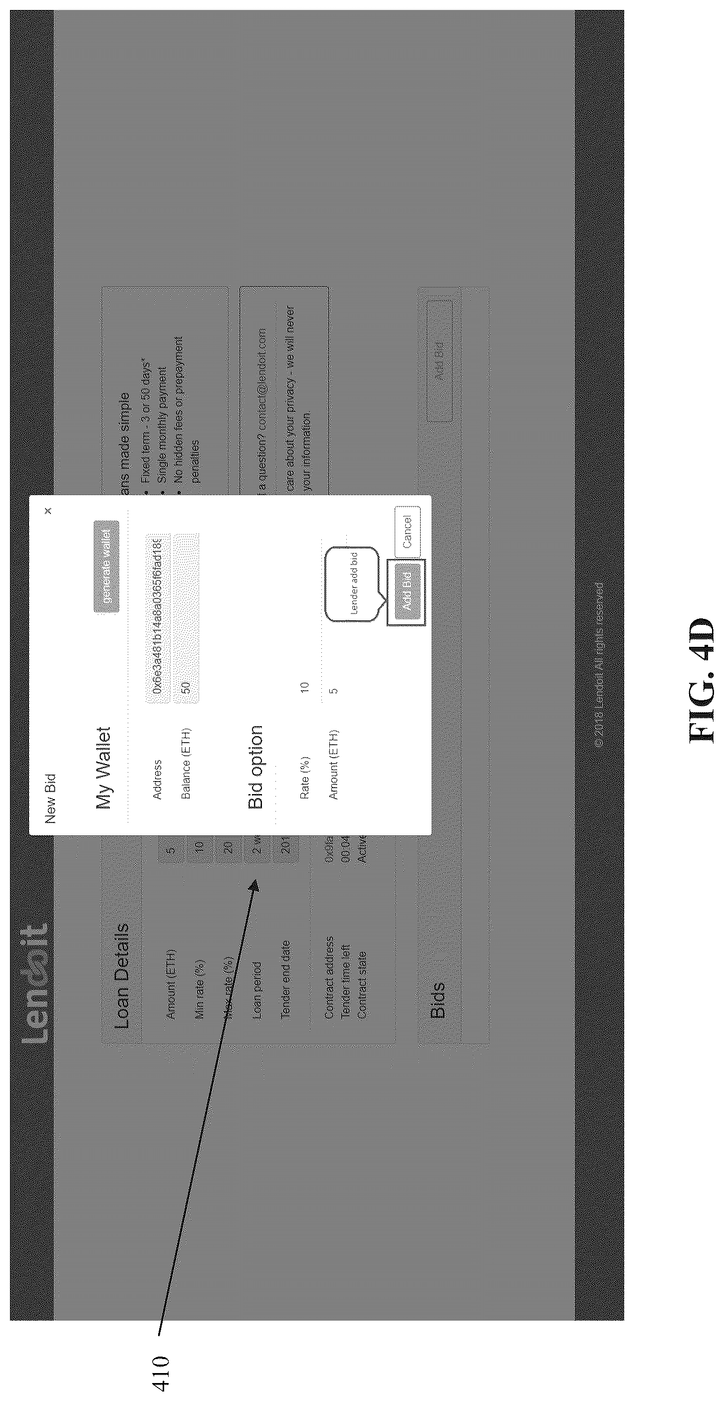 Patent US12437288 Figure 8 – Smart contract executed within a blockchain