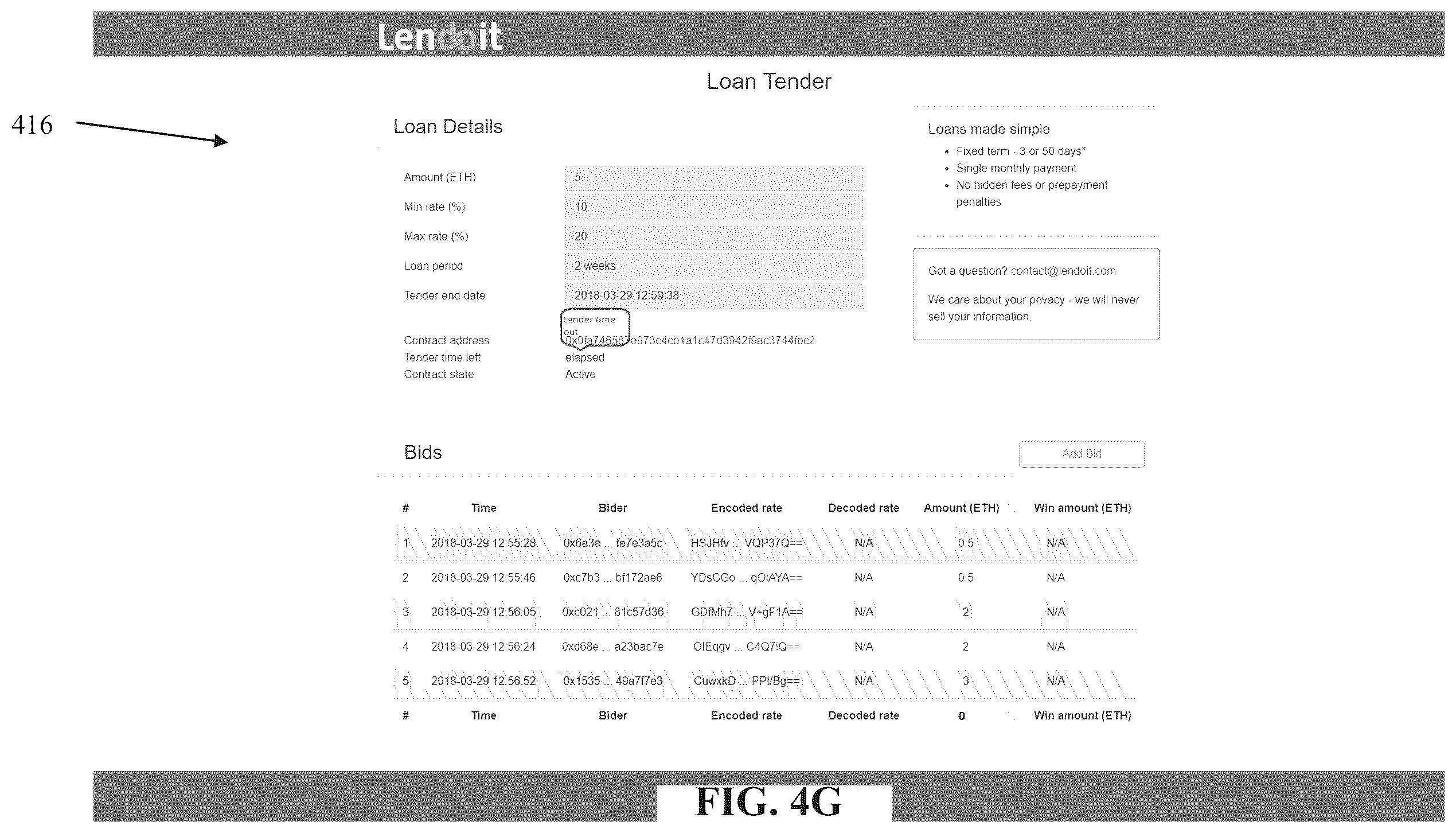 Patent US12437288 Figure 11 – Smart contract executed within a blockchain