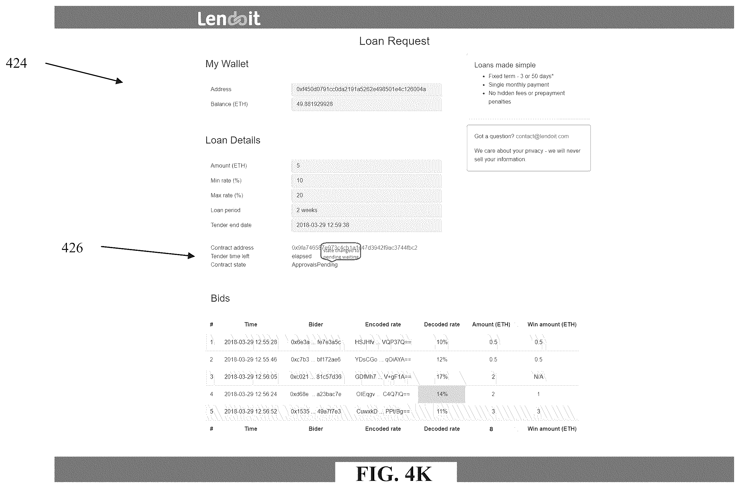 Patent US12437288 Figure 15 – Smart contract executed within a blockchain