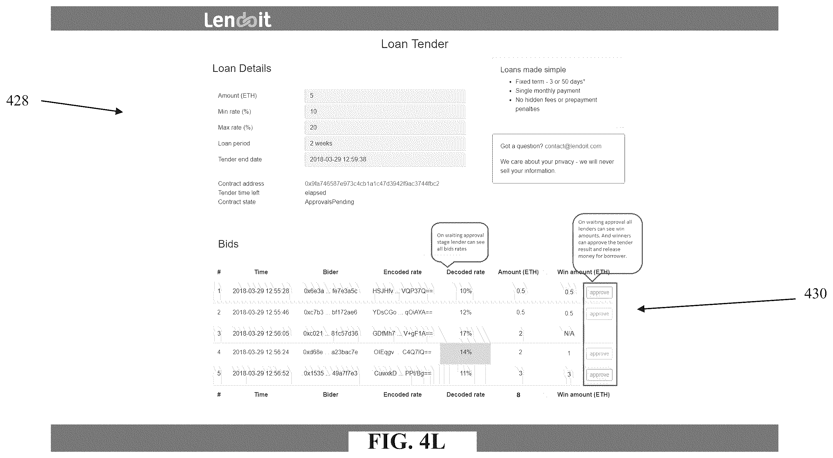 Patent US12437288 Figure 16 – Smart contract executed within a blockchain