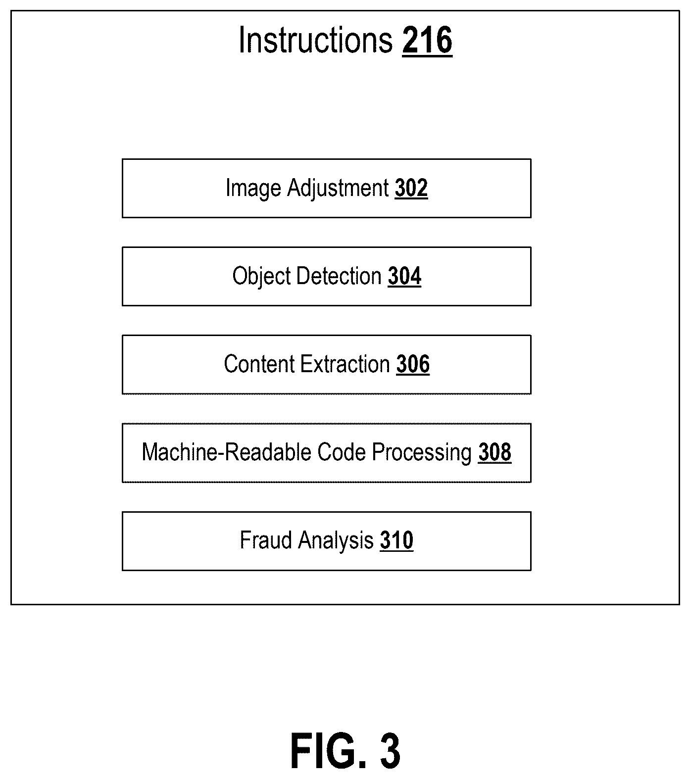 Patent US12437303 Figure 3 – Detecting and remediating anomalies in institutional financial instruments using image processing