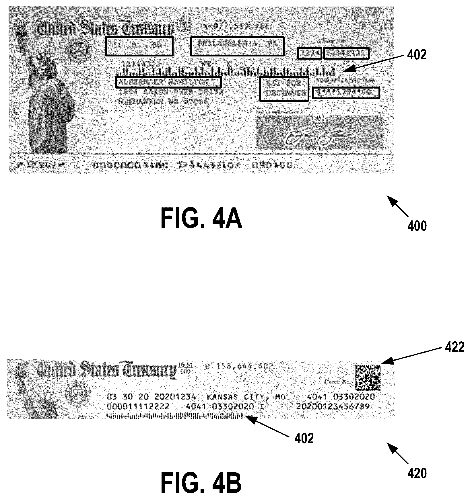 Patent US12437303 Figure 4 – Detecting and remediating anomalies in institutional financial instruments using image processing