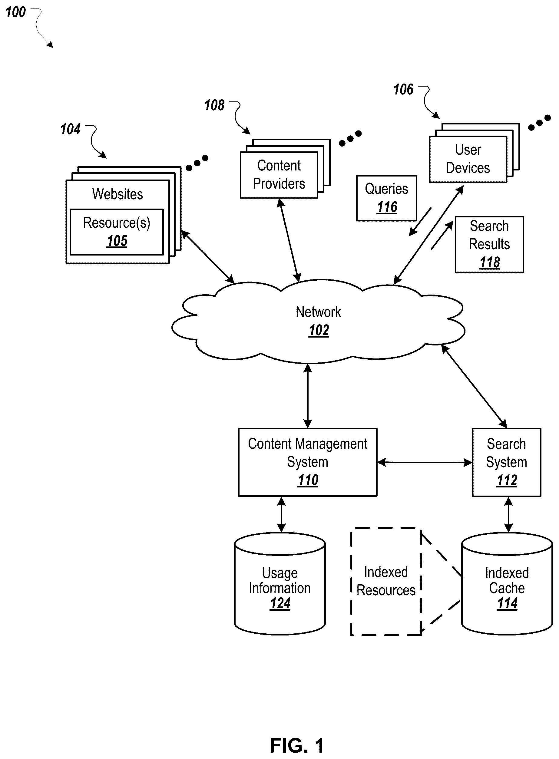 Patent US12437318 — Presenting options for content delivery — Figure 1