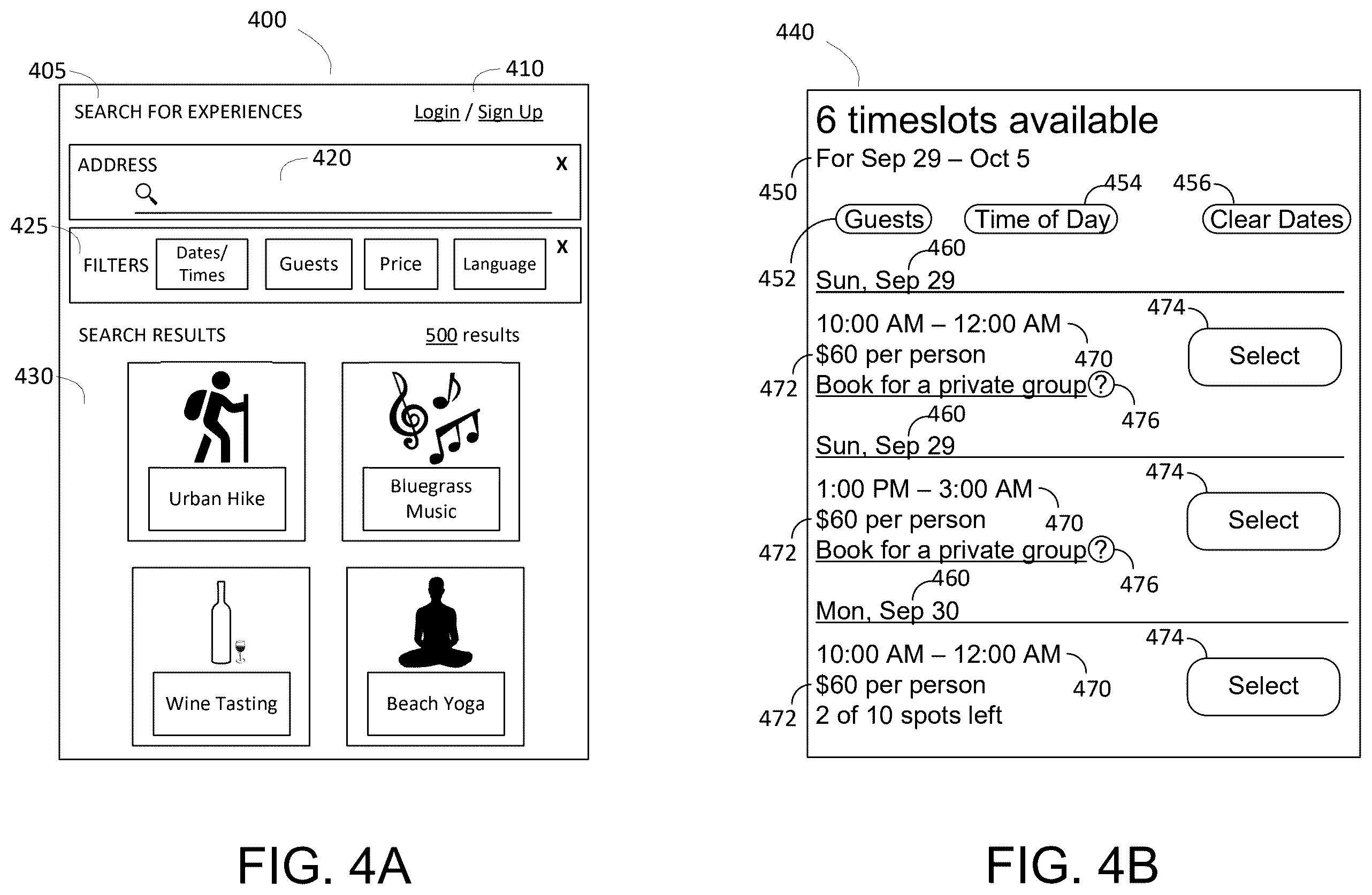 Patent US12437323 Figure 5 – Integrating private reservations with publicly-offered ticketed reservations