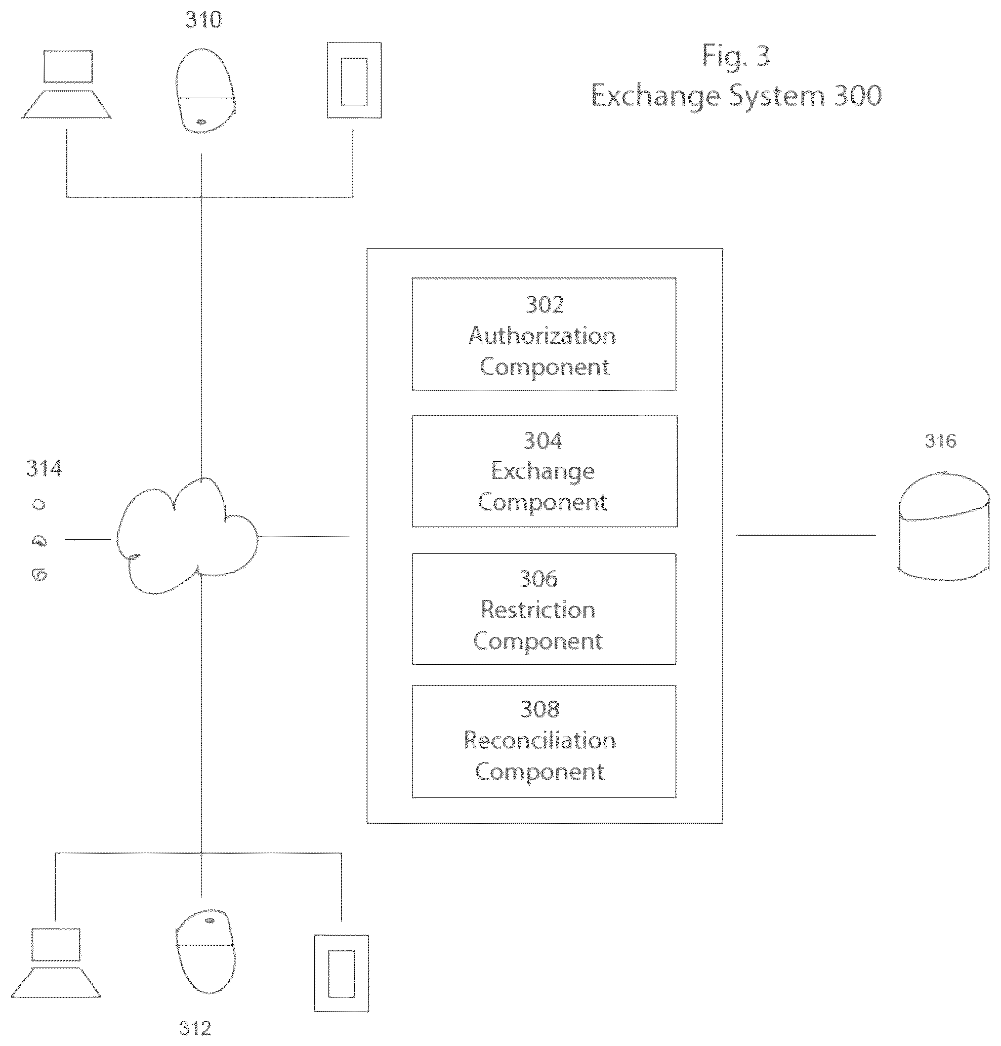 Patent US12437326 Figure 3 – Systems and methods for managing direct exchange