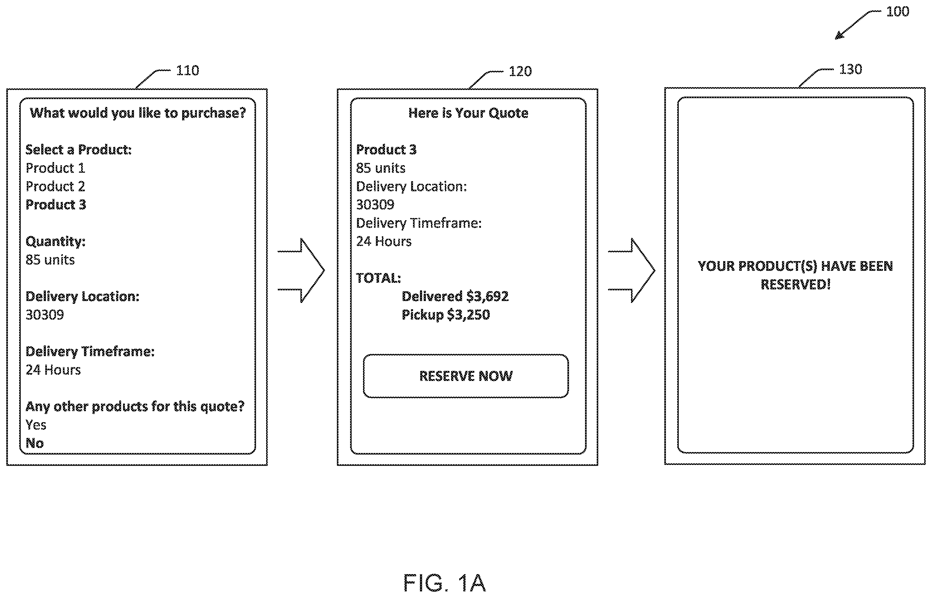 Patent US12437327 Figure 1 – Systems, methods, and apparatuses for dynamic generation of quote data objects using machine learning