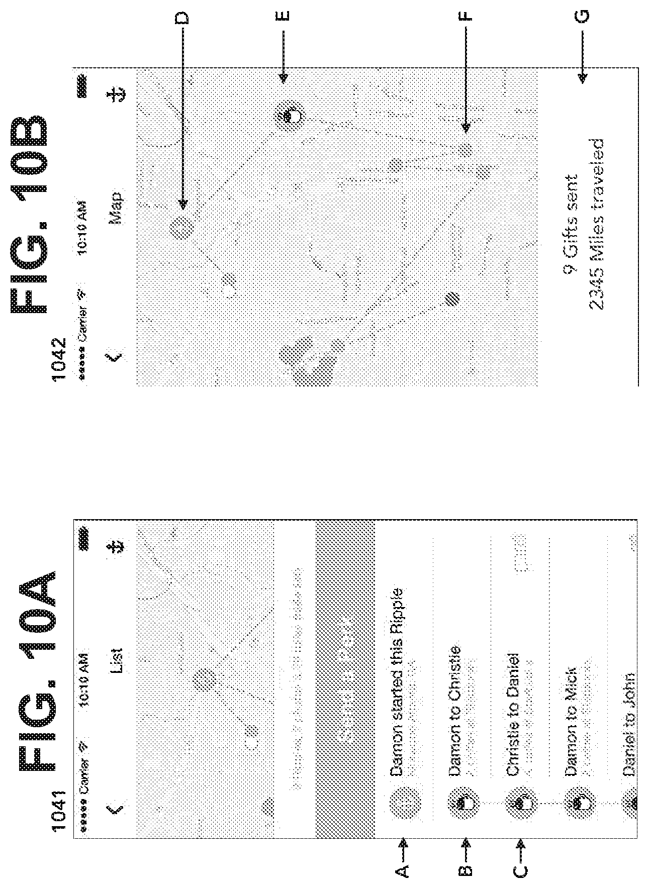 Patent US12437331 Figure 10 – Method and system for connecting and facilitating the machine-to-machine delivery of a gift that may or may not have monetary value