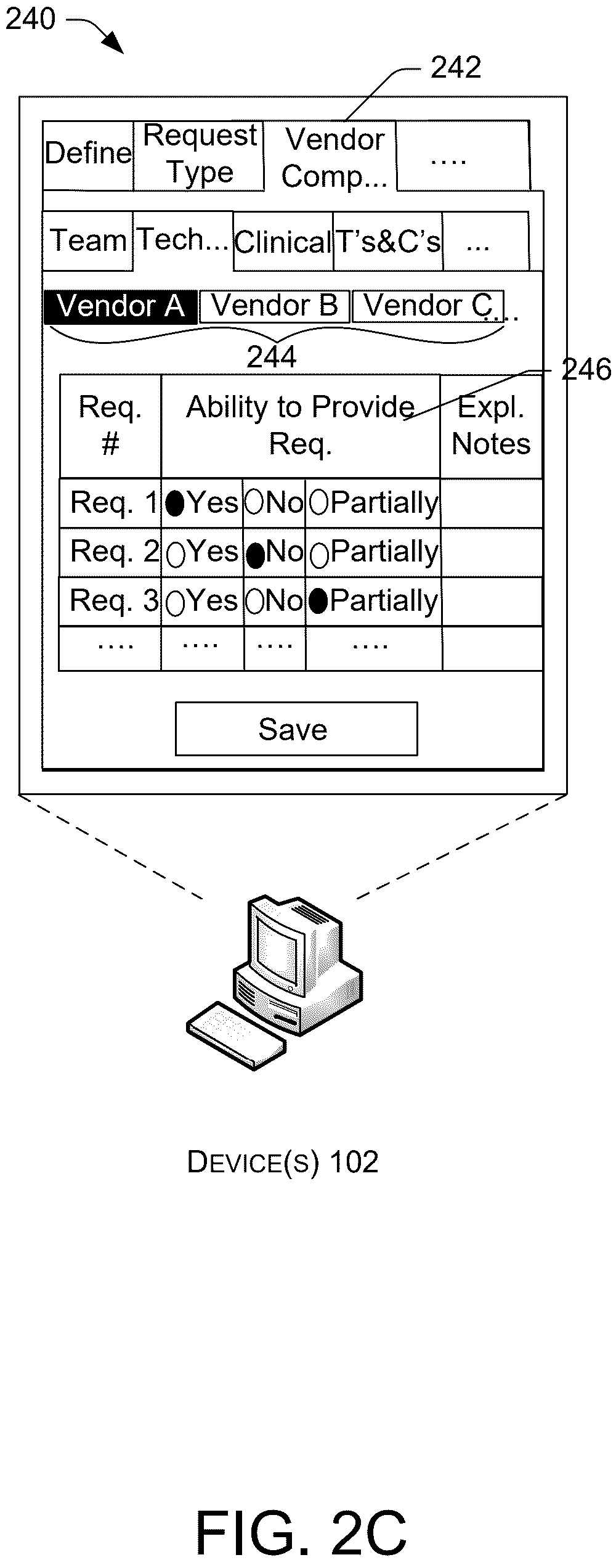 Patent US12437335 Figure 5 – Method, medium, and system for category composition and weighting selection
