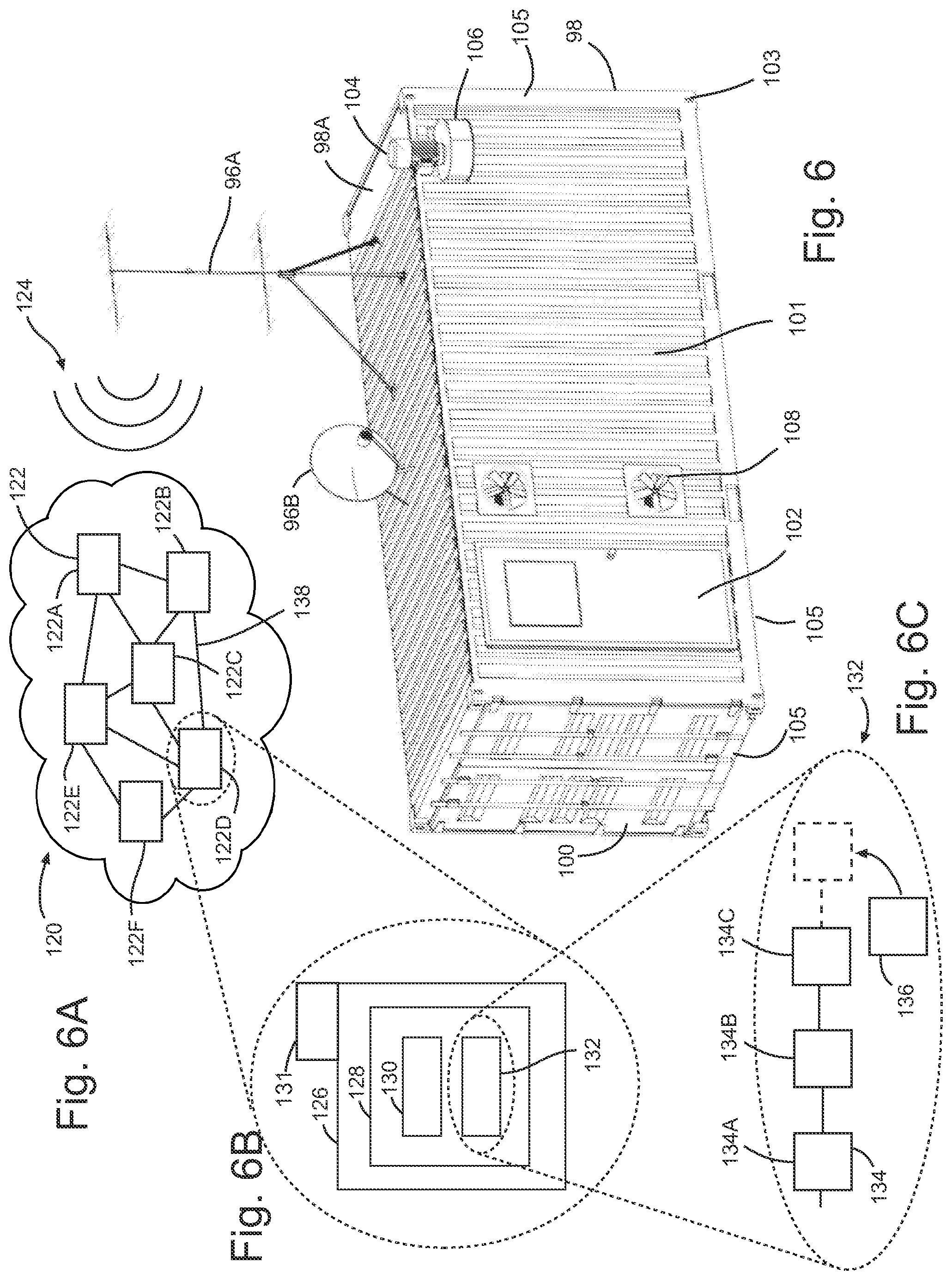 Patent US12437349 Figure 6 – Blockchain mining system with load modulation