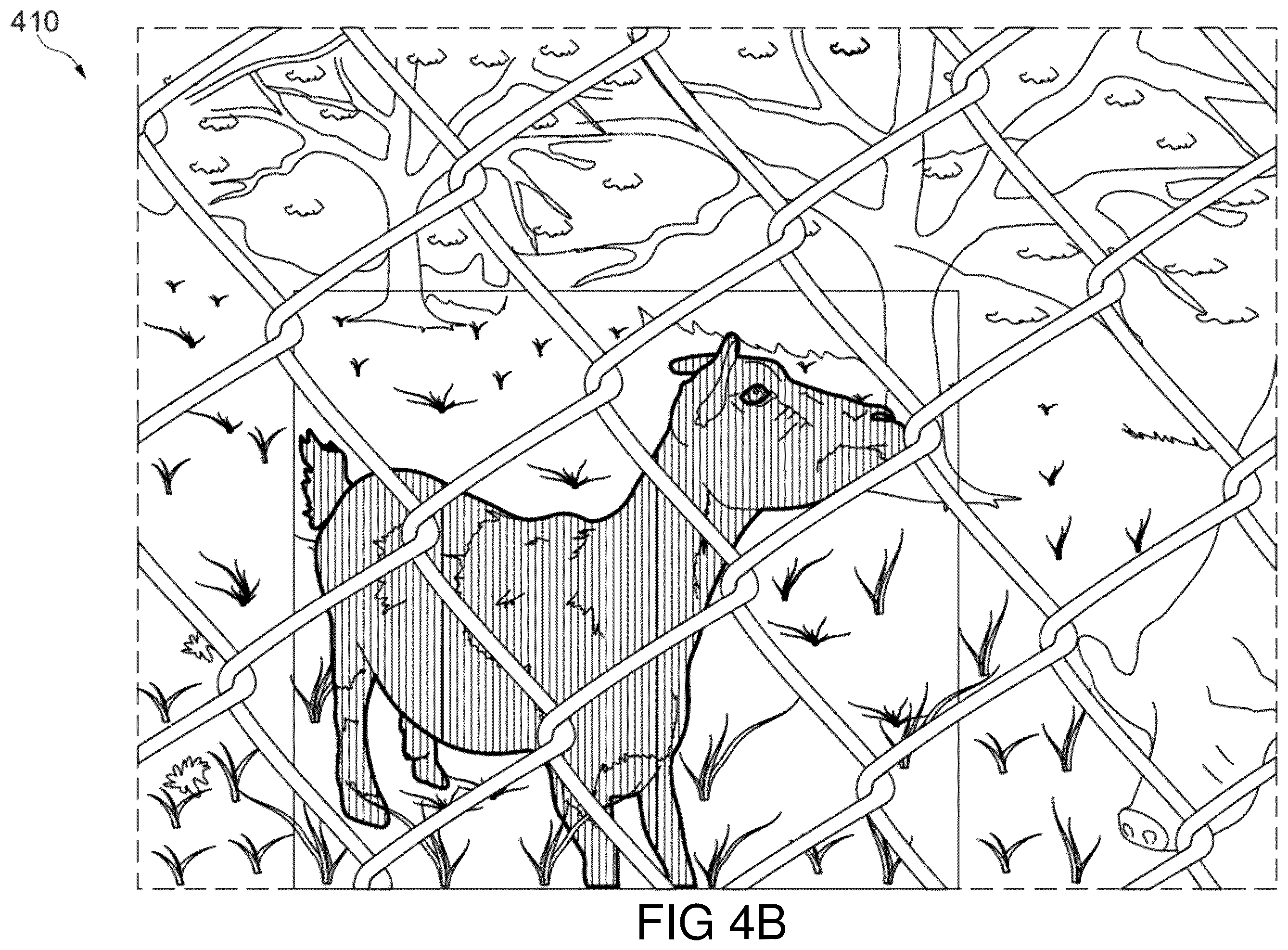 Patent US12437358 Figure 8 – Performing segmentation of objects in media items based on user input