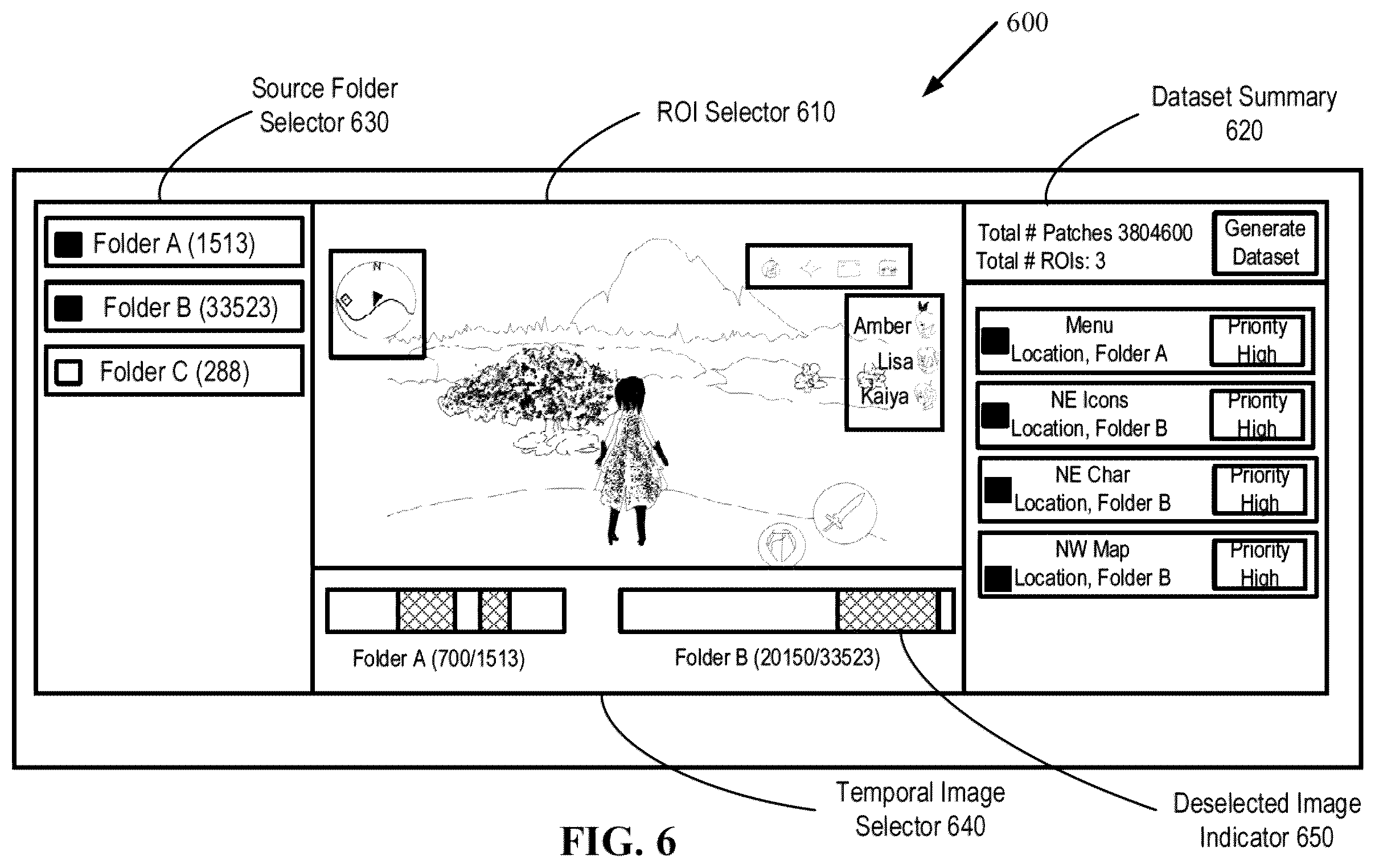 Patent US12437364 Figure 6 – Region-of-interest (ROI) guided sampling for AI super resolution transfer learning feature adaptation