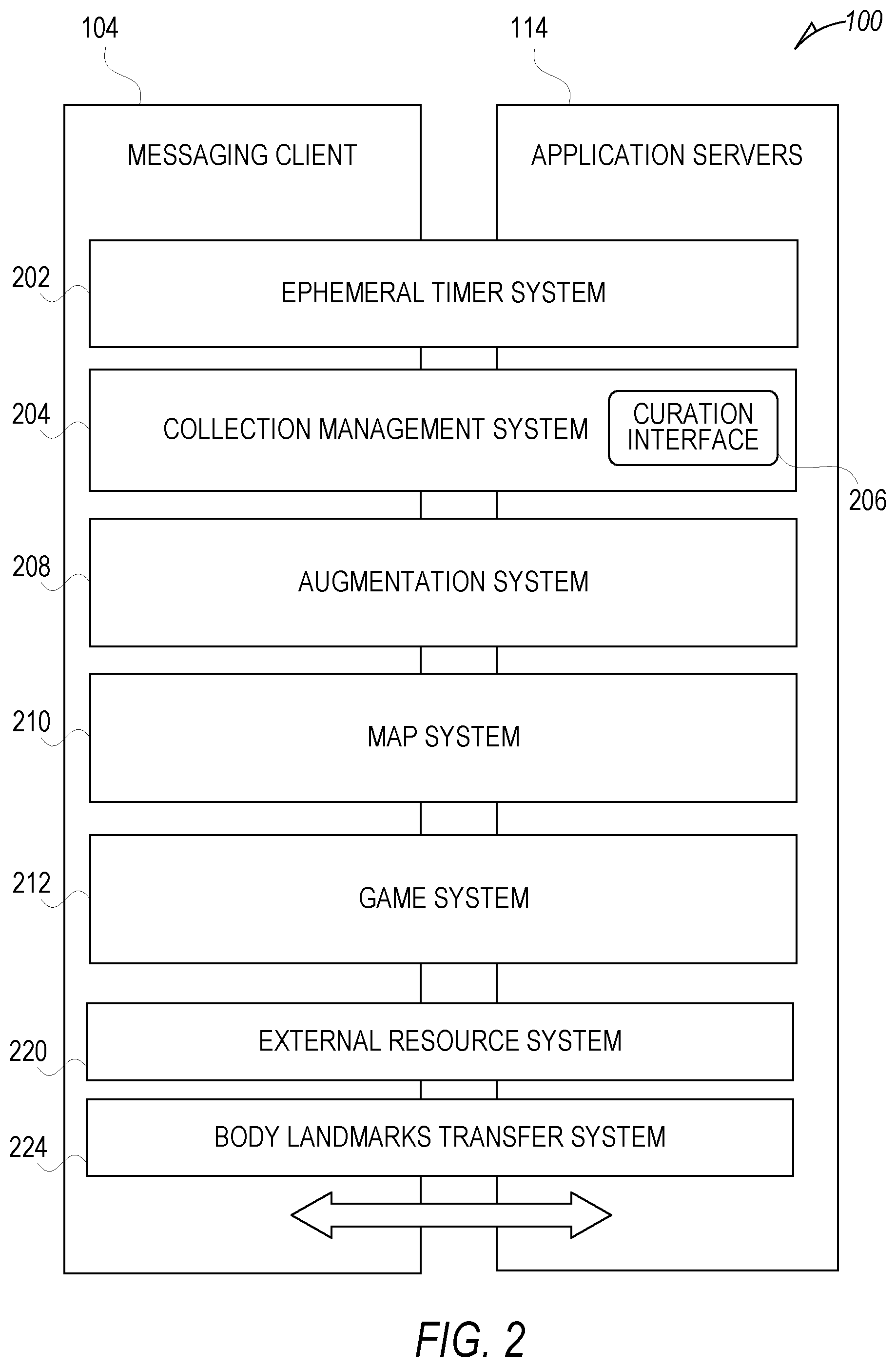 Patent US12437367 Figure 2 – Real-time try-on using body landmarks