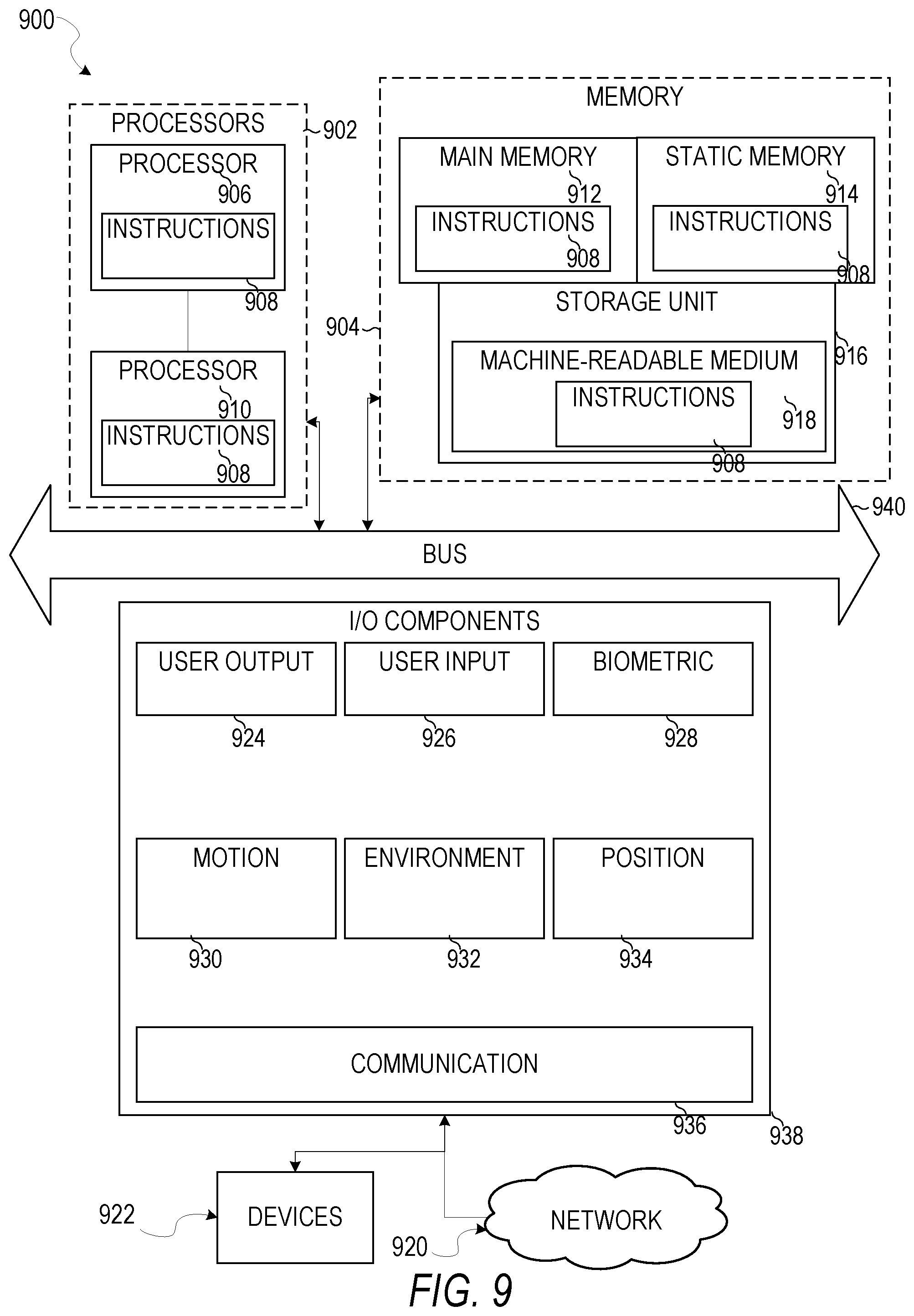 Patent US12437367 Figure 9 – Real-time try-on using body landmarks