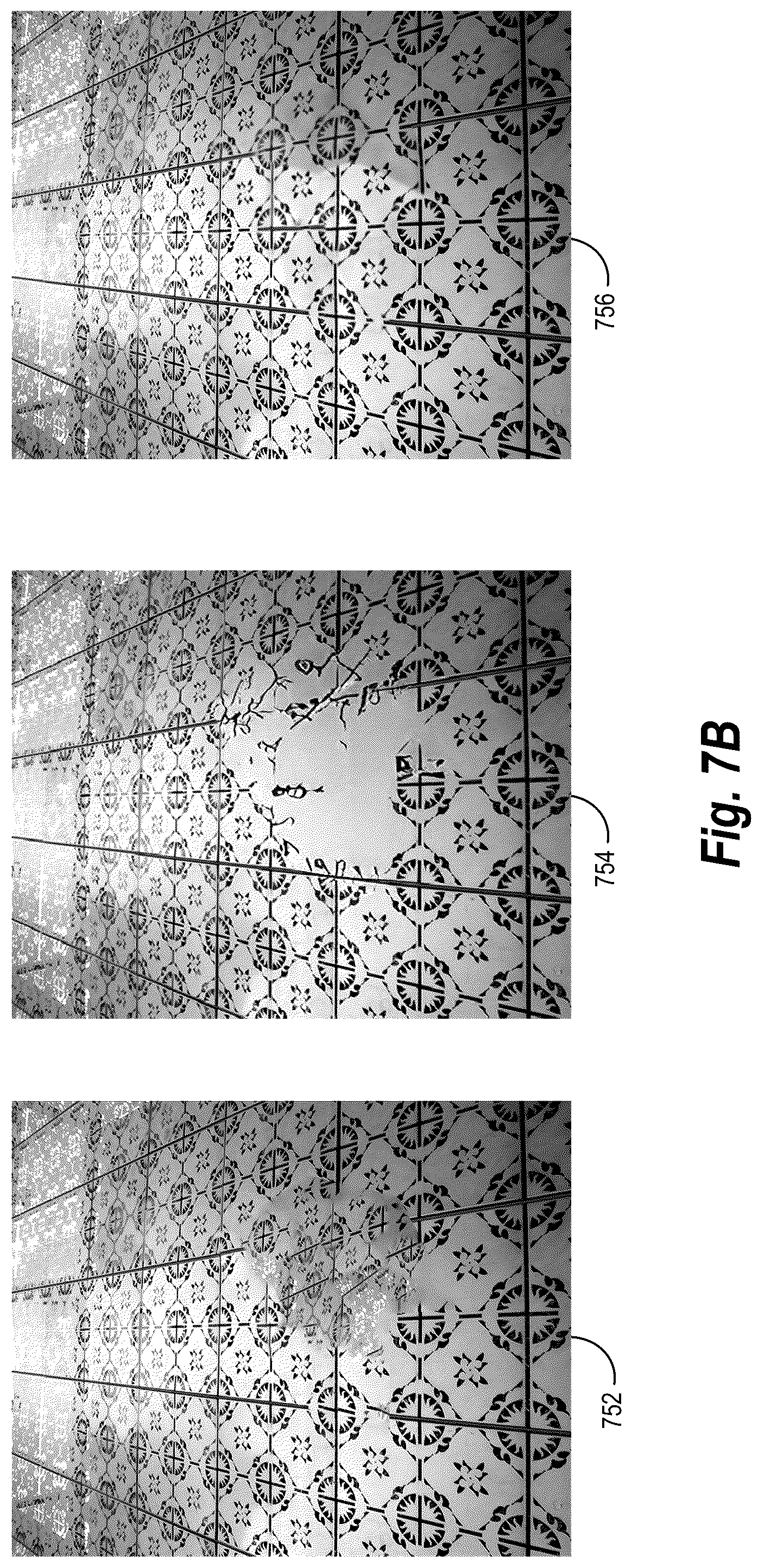 Patent US12437375 Figure 8 – Improving digital image inpainting utilizing plane panoptic segmentation and plane grouping