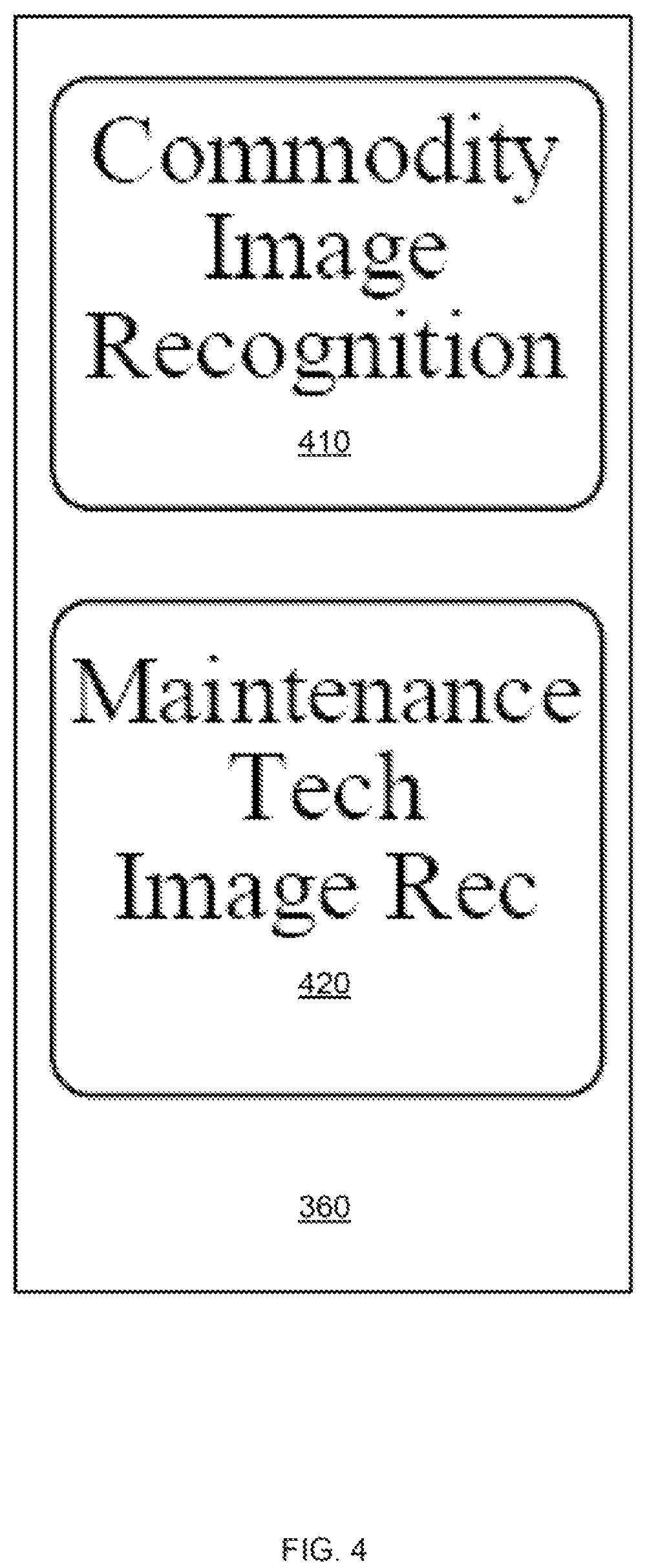 Patent US12437383 Figure 4 – System for generating a bluetape scope for repairing a damaged real property structure