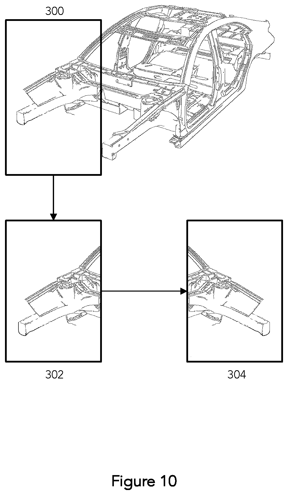 Patent US12437389 Figure 10 – Vehicle damage detection system and method