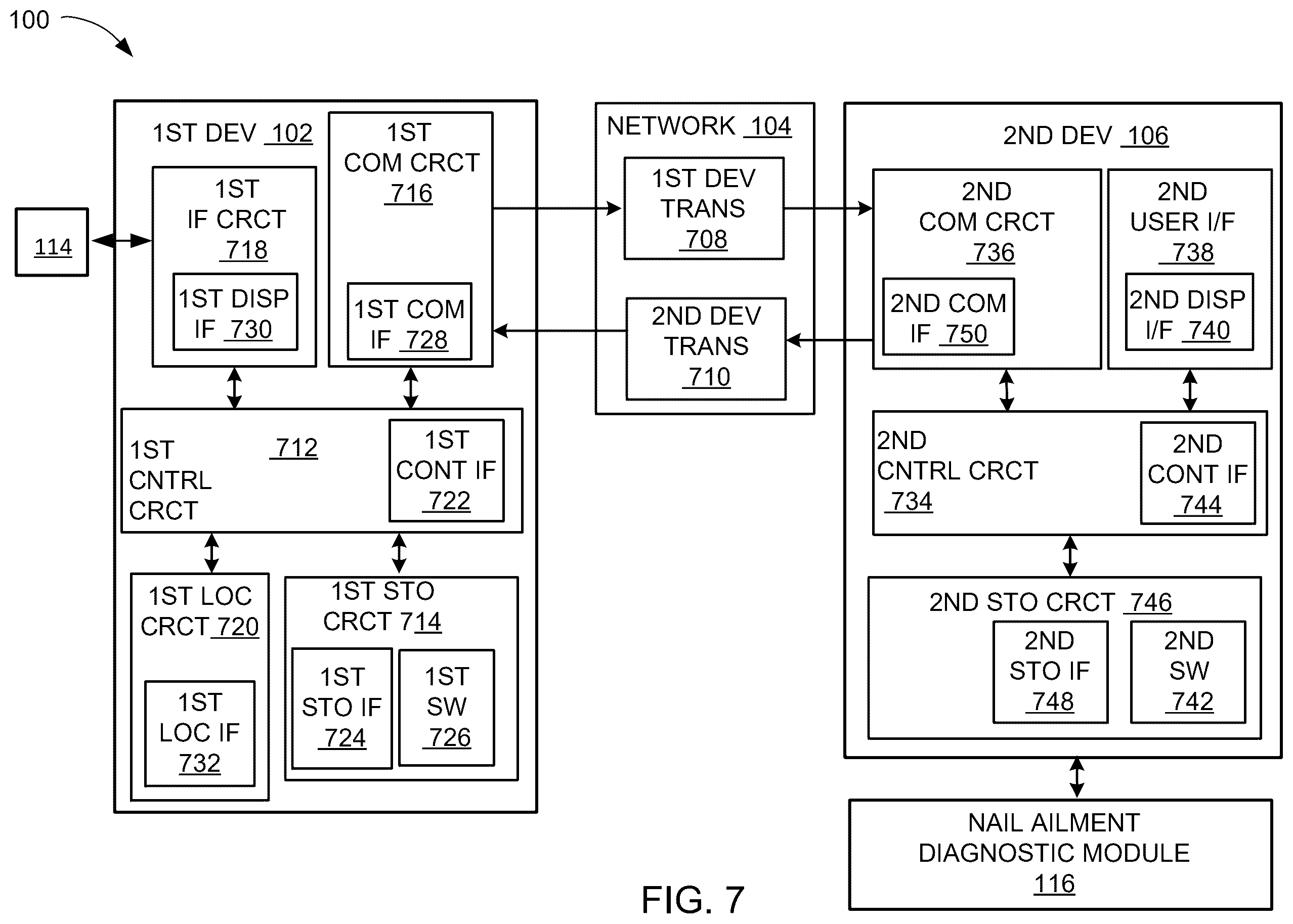 Patent US12437403 Figure 7 – Compute system with image diagnostic mechanism and method of operation thereof