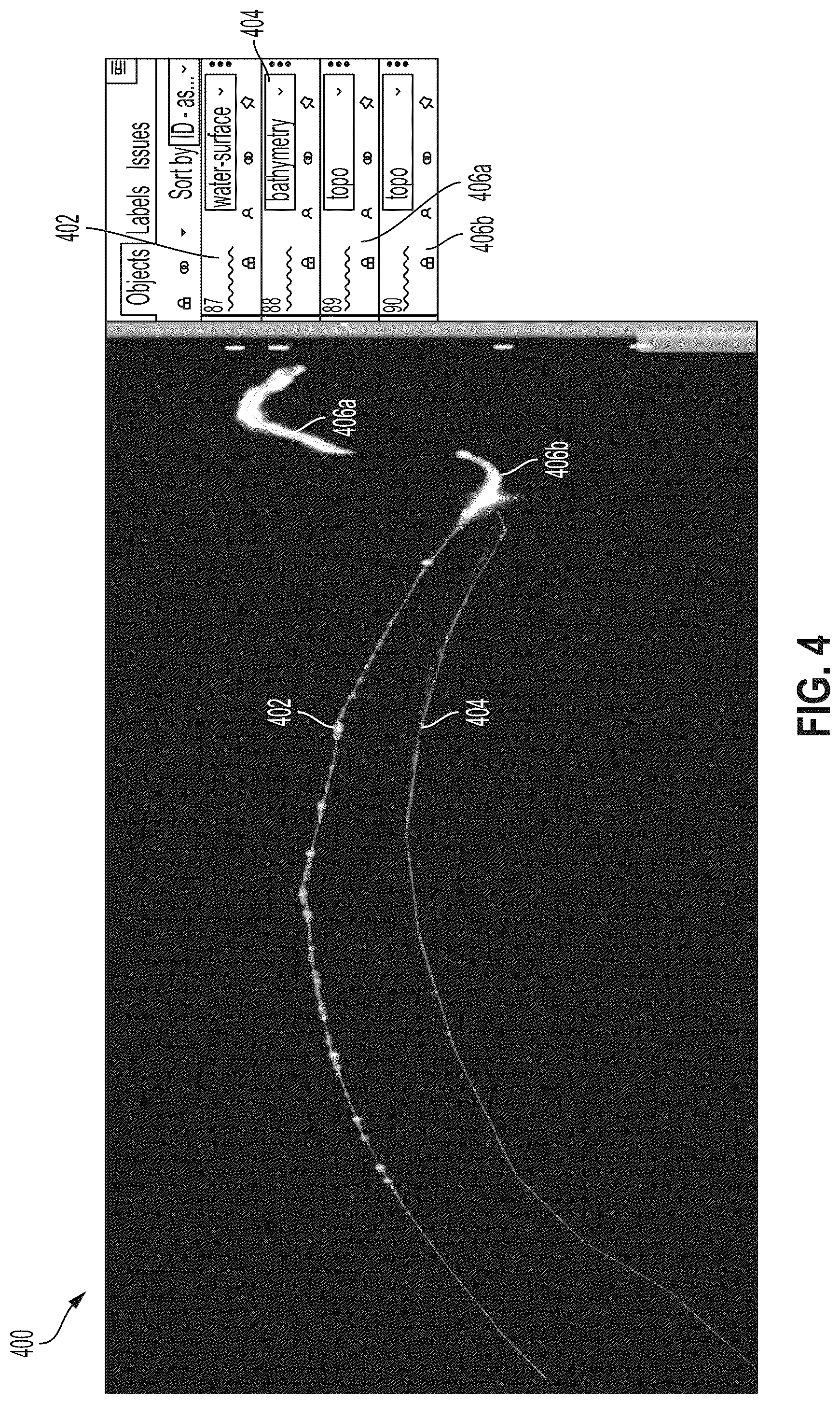 Patent US12437408 Figure 4 – System and method of feature detection for airborne bathymetry