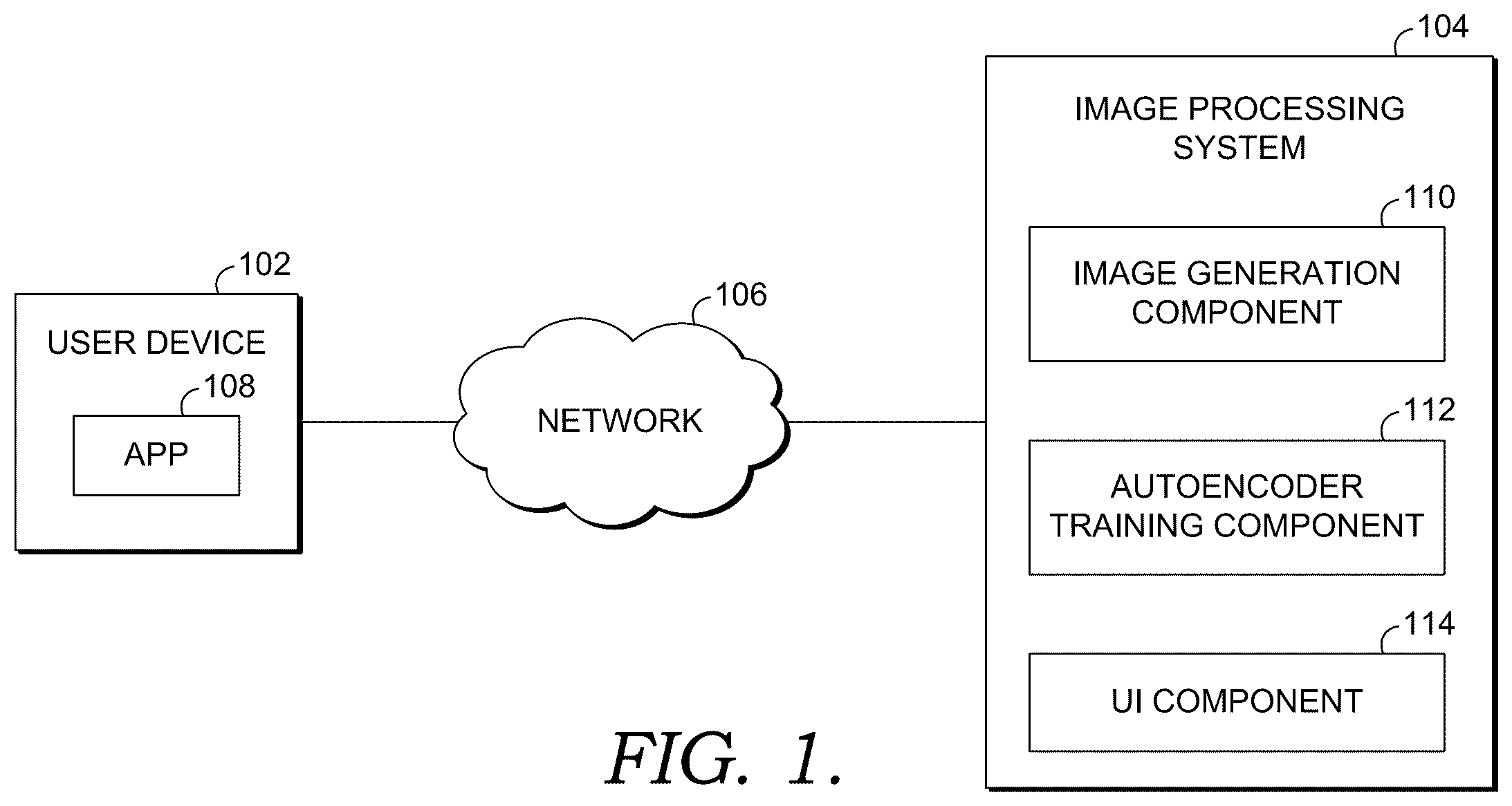 Patent US12437427 Figure 1 – Generation using depth-conditioned autoencoder