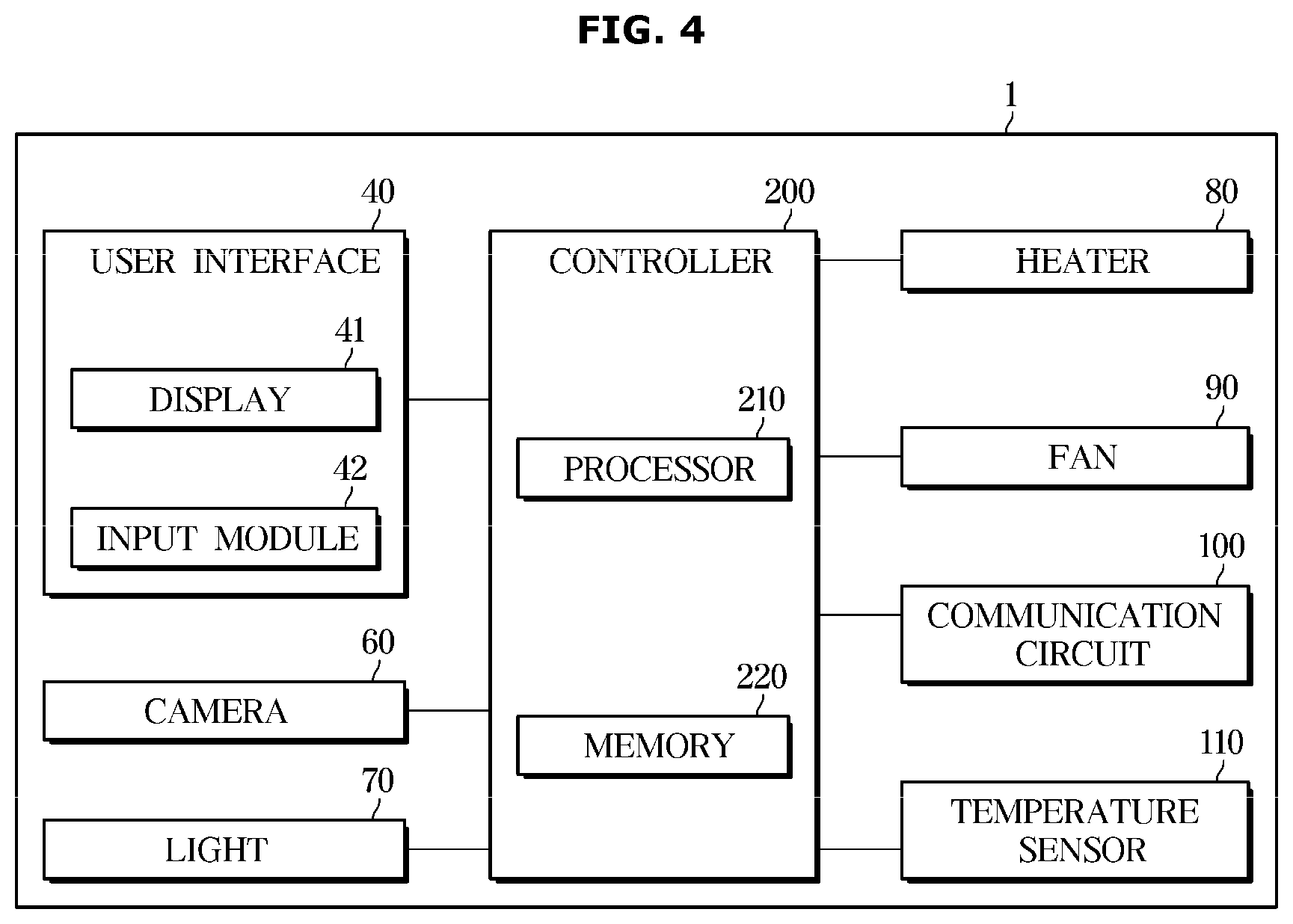 Patent US12437442 Figure 4 – Cooking apparatus and method for controlling cooking apparatus
