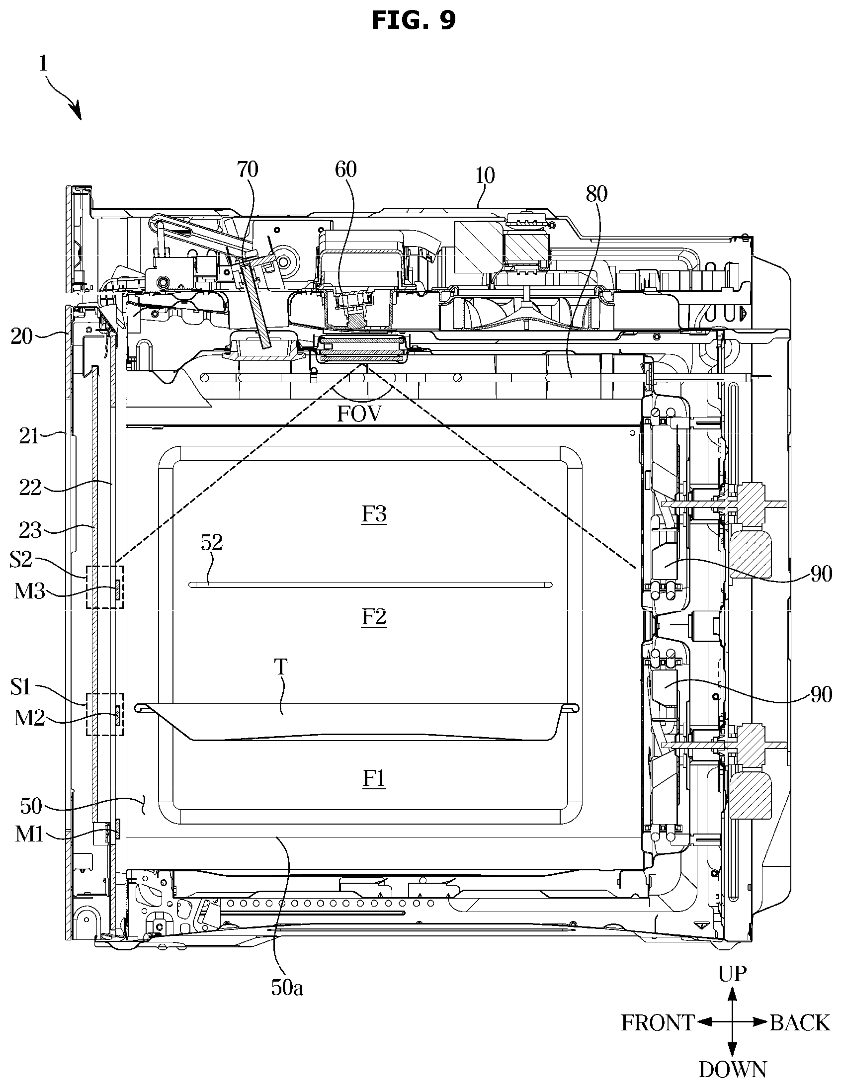 Patent US12437442 Figure 9 – Cooking apparatus and method for controlling cooking apparatus