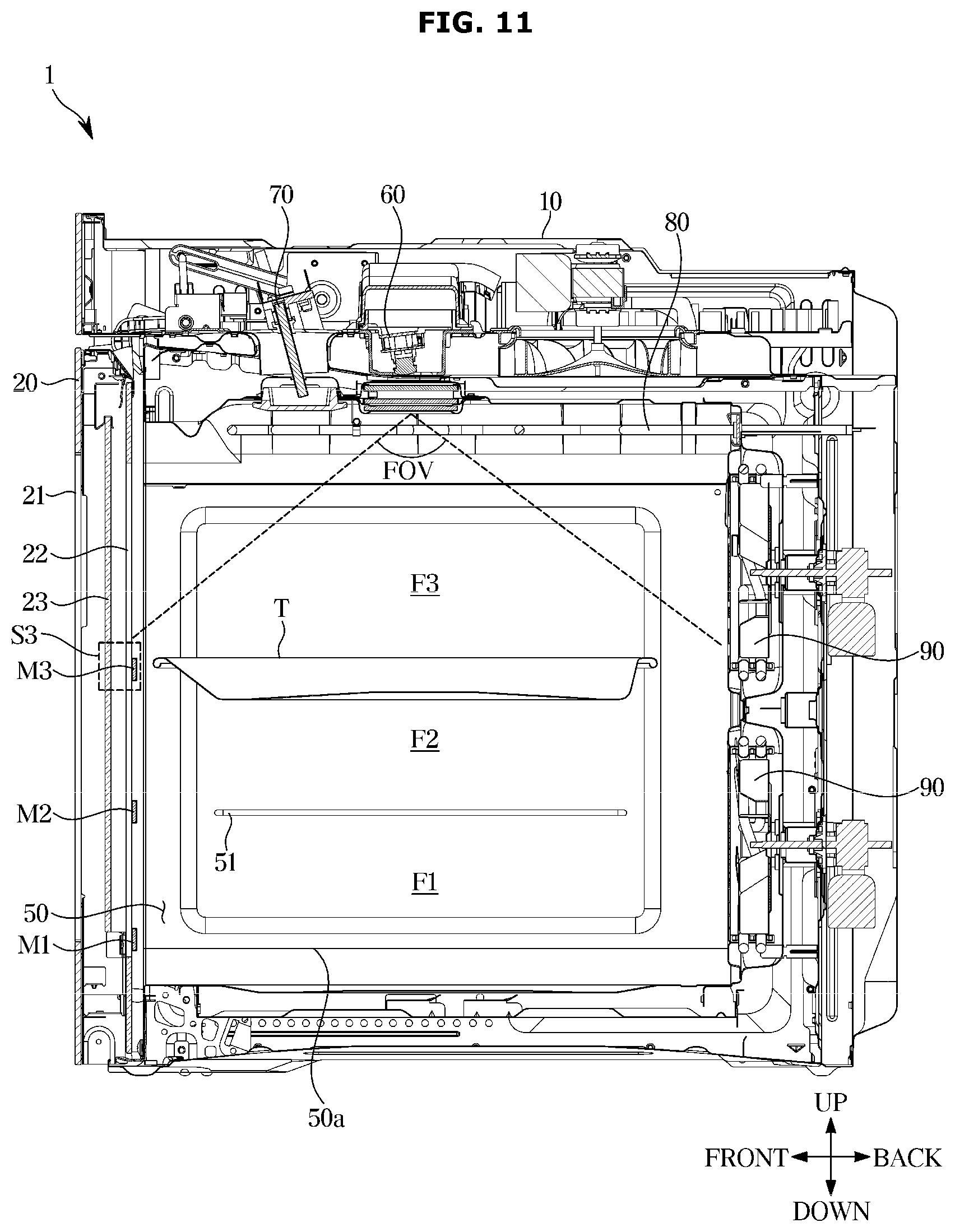Patent US12437442 Figure 11 – Cooking apparatus and method for controlling cooking apparatus
