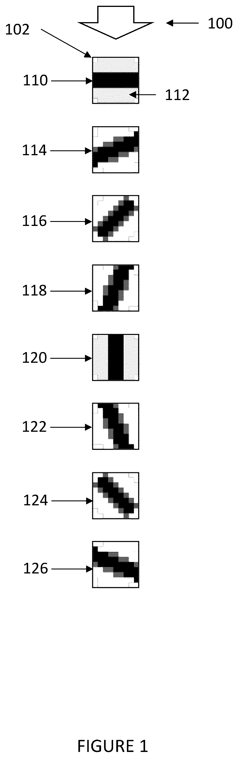 Patent US12437443 Figure 1 – Curvature selective convolution filters for visual processing