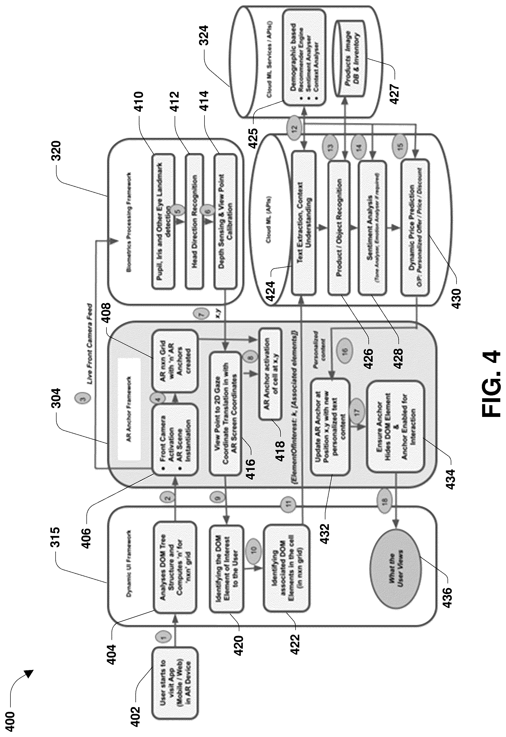 Patent US12437455 Figure 7 – Anchor based content management