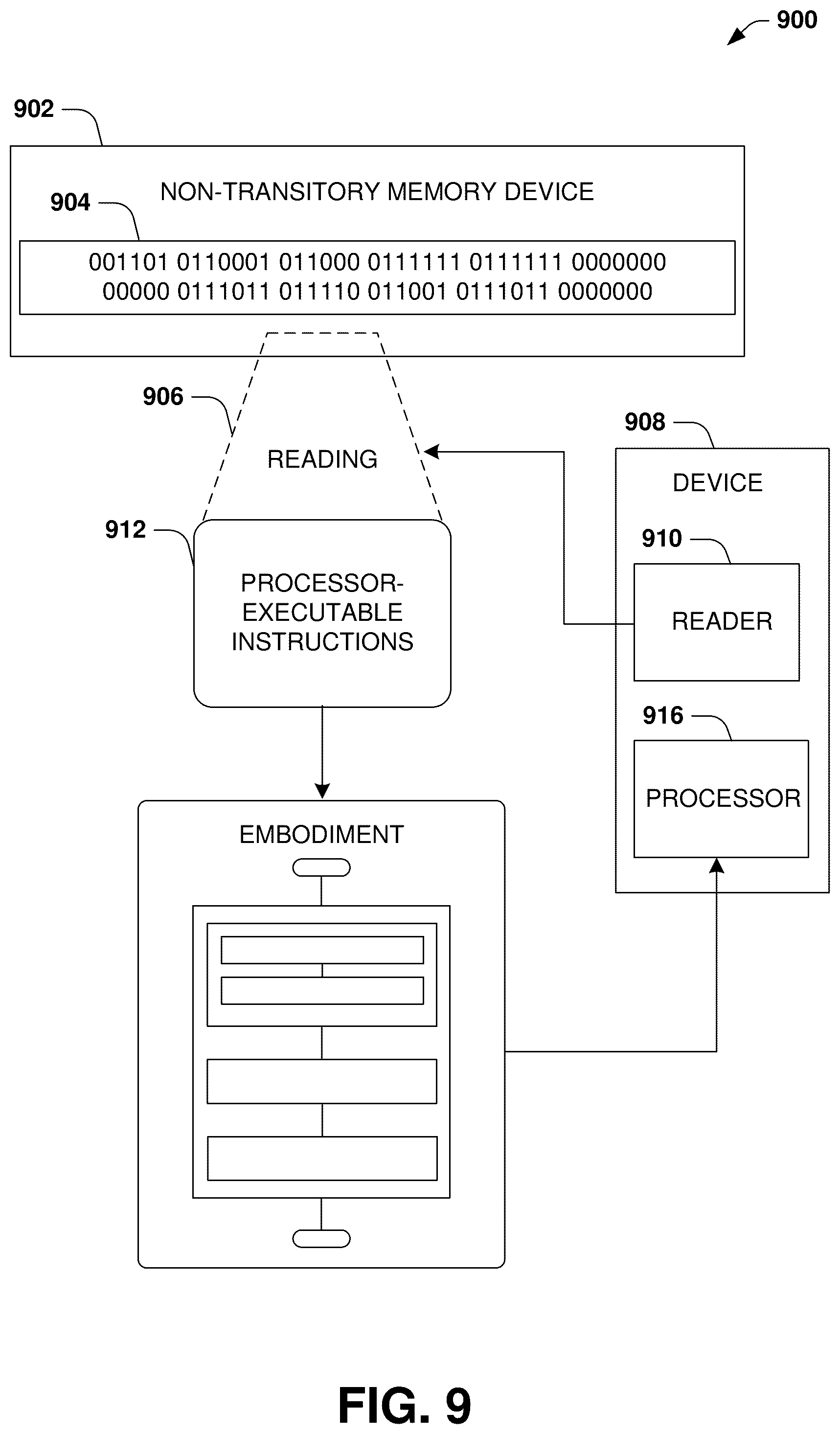 Patent US12437455 Figure 11 – Anchor based content management
