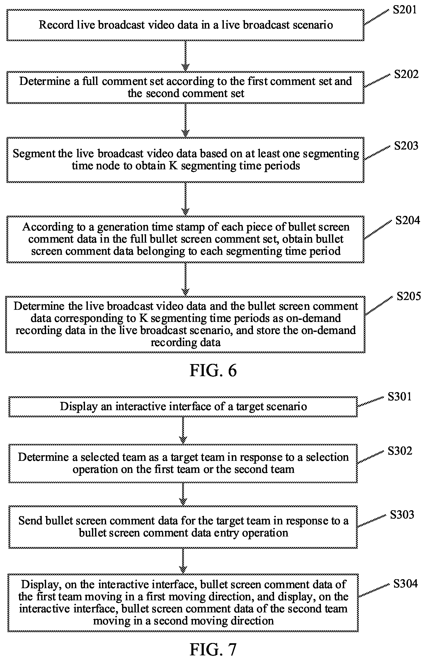 Patent US12437459 Figure 6 – Bullet screen comment display method and apparatus, bullet screen comment sending method and apparatus, computer device, computer-readable storage medium, and computer program product