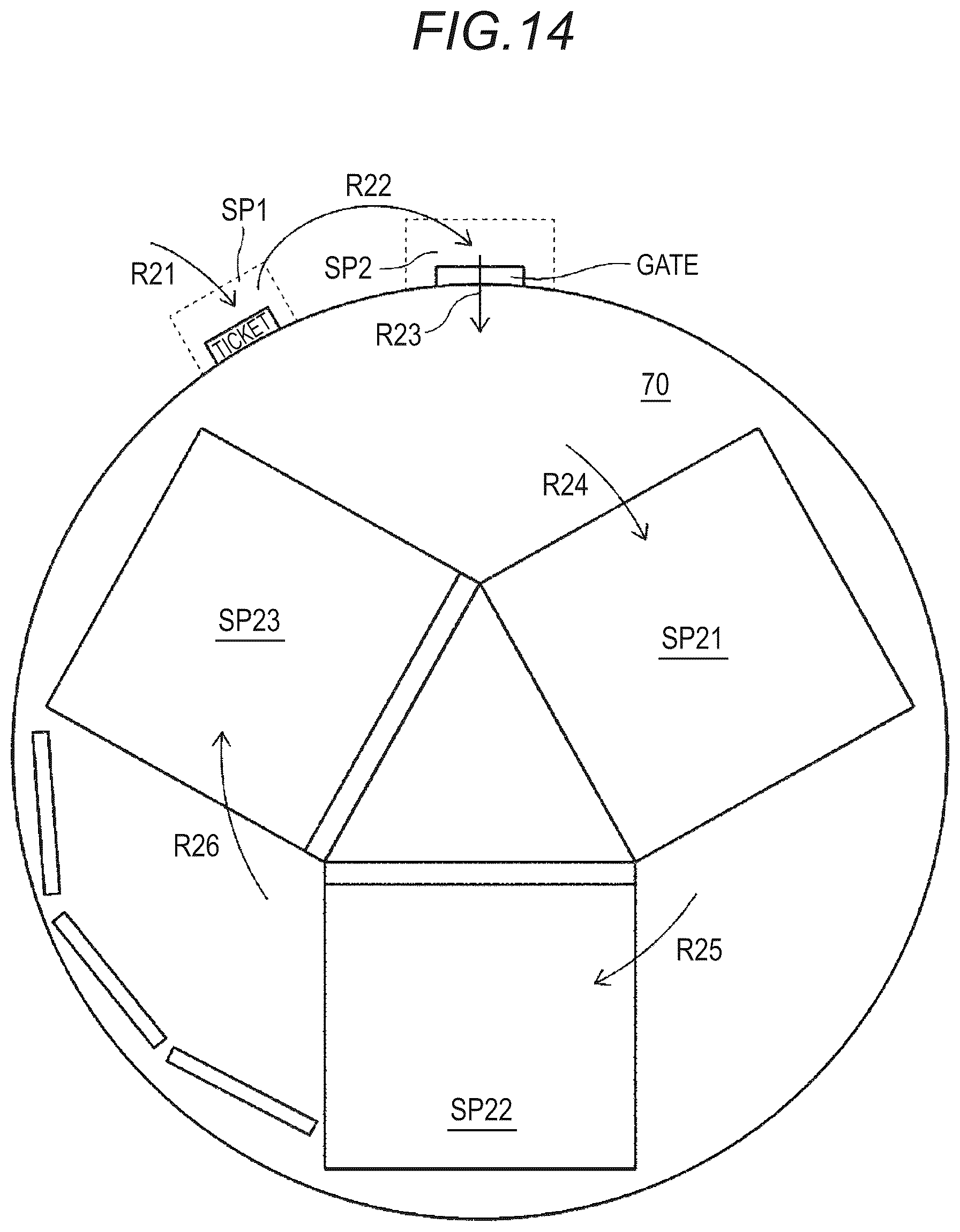 Patent US12437460 Figure 14 – Information processing system, information processing method, and program