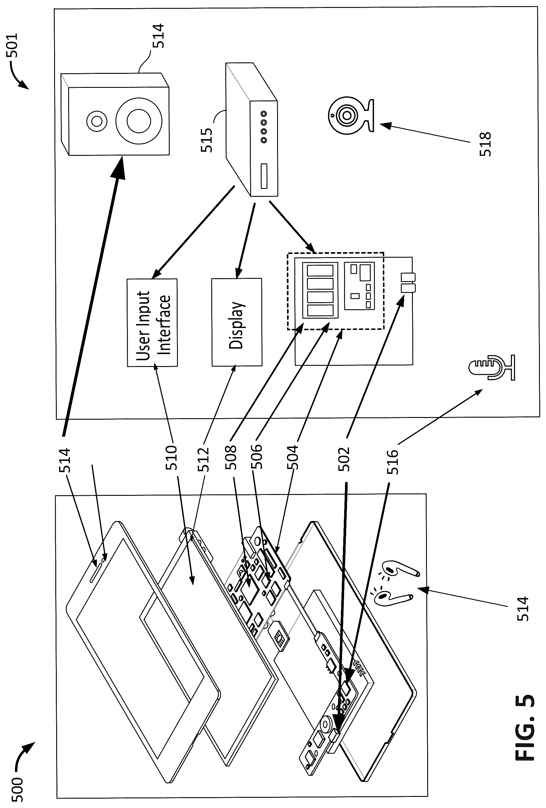 Patent US12437471 Figure 5 – Personalized user engagement in a virtual reality environment
