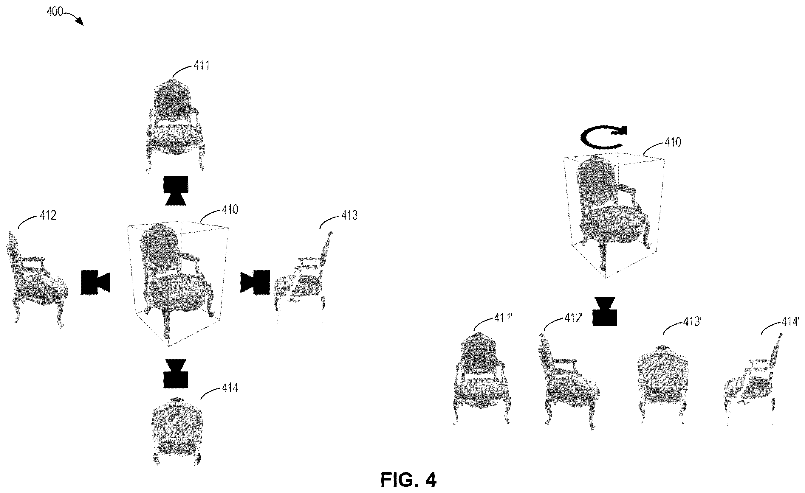 Patent US12437472 Figure 4 – Method, device, and computer program product for rendering