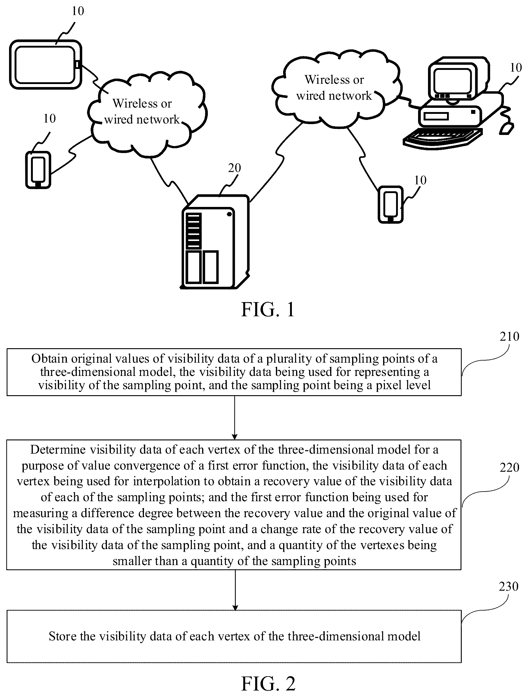 Patent US12437473 Figure 1 – Method and apparatus for storing visibility data of three-dimensional model, device, and storage medium