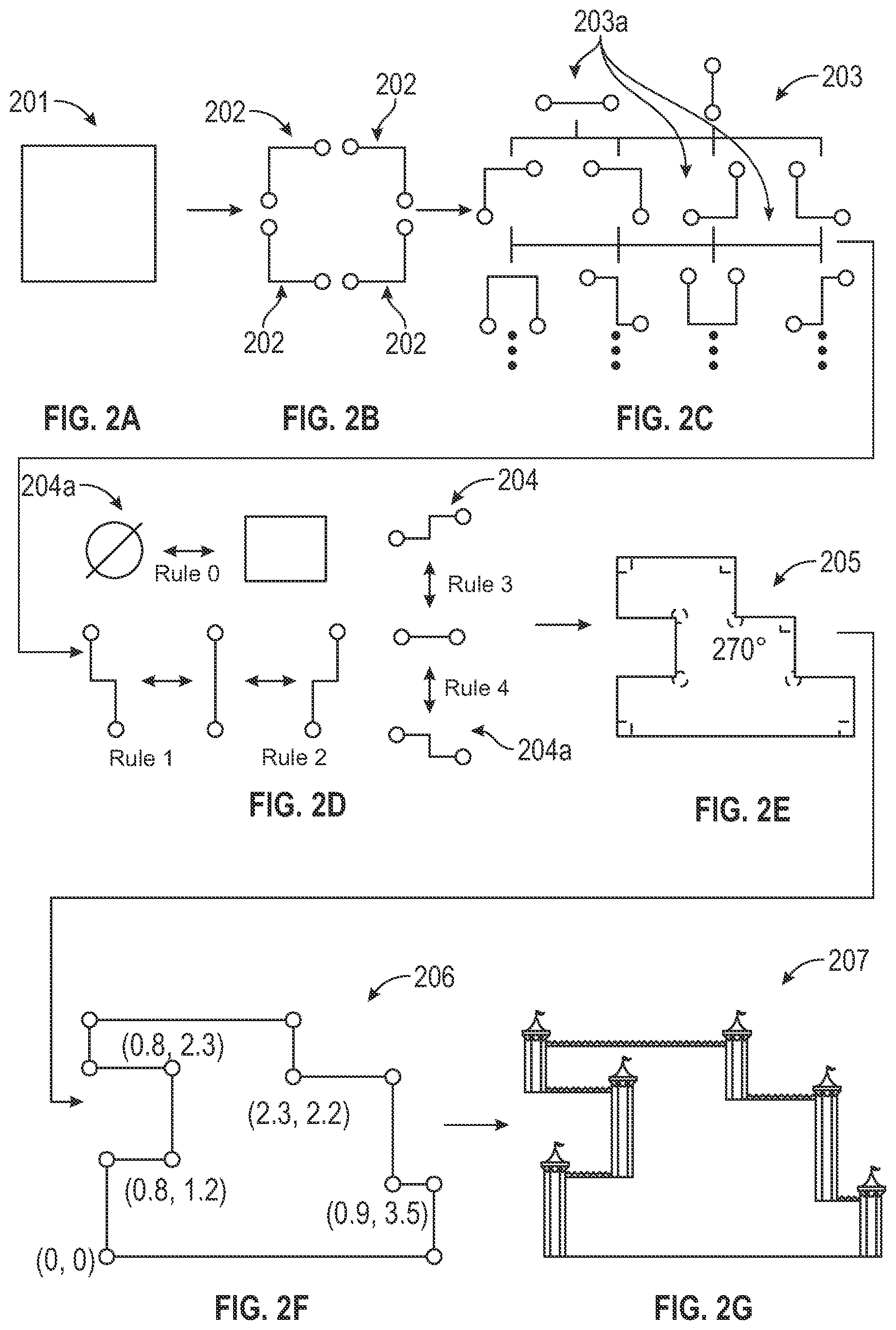Patent US12437478 Figure 2 – Automatically generating graph grammars from shapes