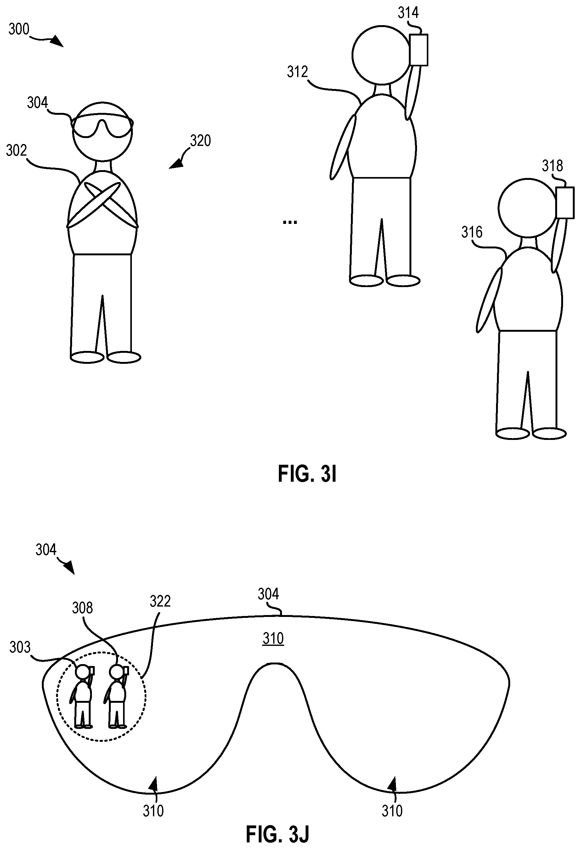 Patent US12437482 Figure 8 – Displaying avatars on an augmented reality (AR) lens in response to receiving a communication notification