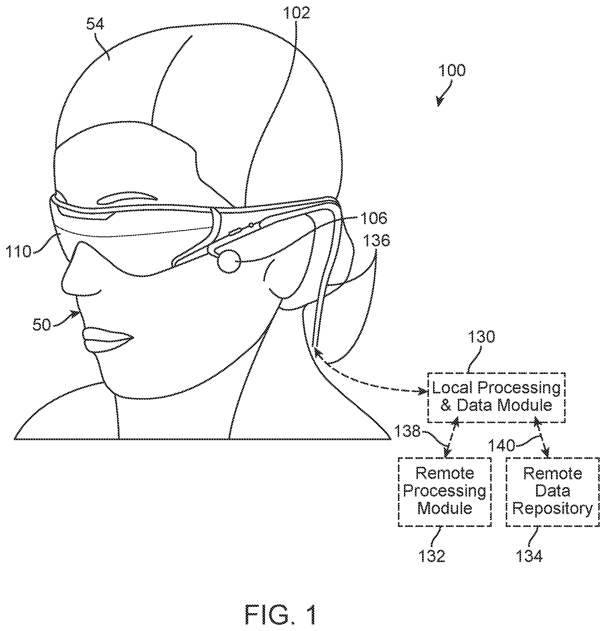 Patent US12437485 Figure 1 – System and method for mapping