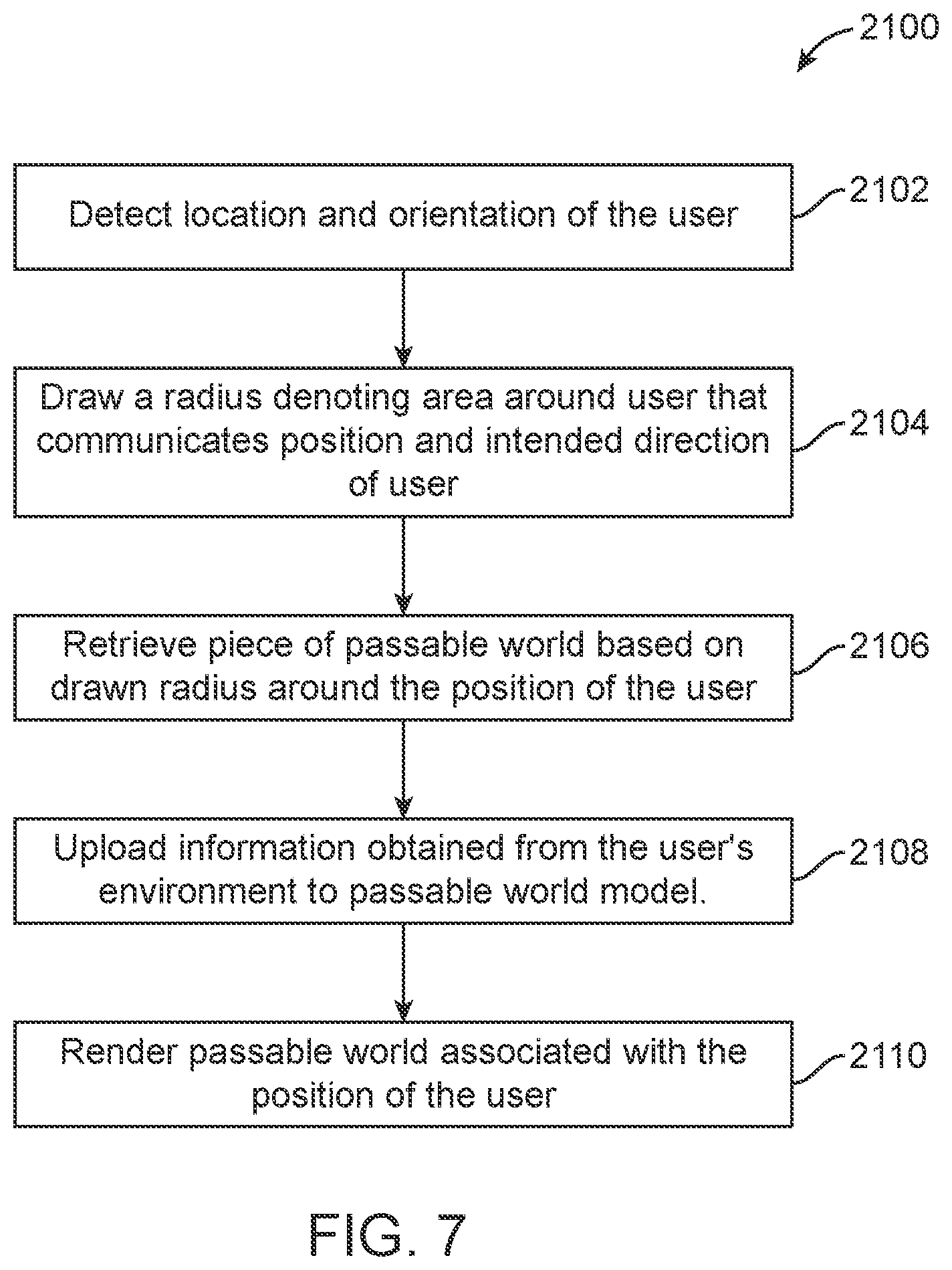 Patent US12437485 Figure 7 – System and method for mapping