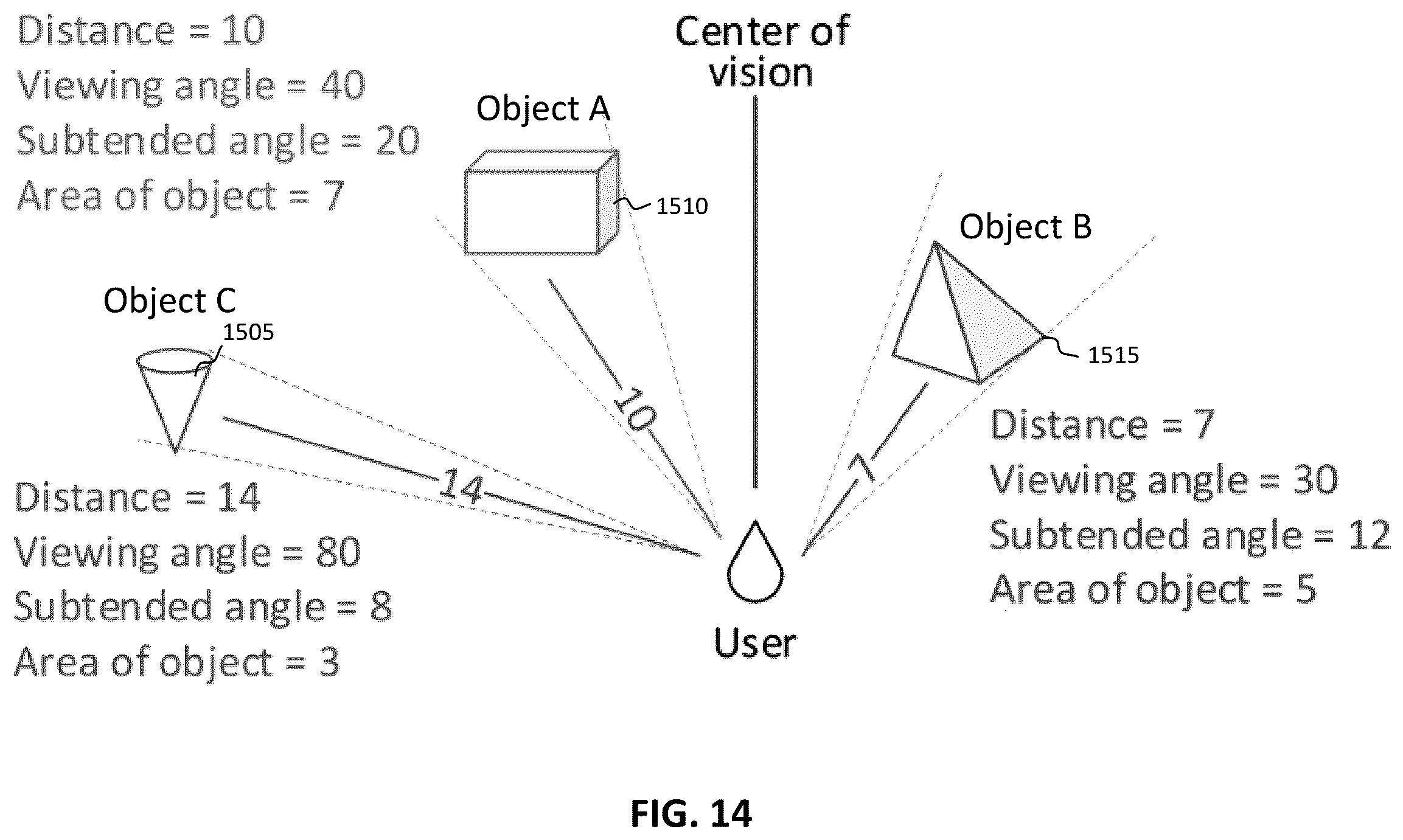 Patent US12437487 Figure 15 – Systems and methods for virtually displaying content items on real-world objects in an extended reality environment