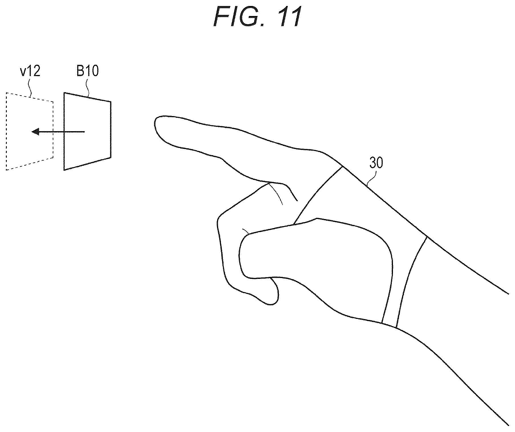 Patent US12437490 Figure 11 – Information processing device, information processing method, and program
