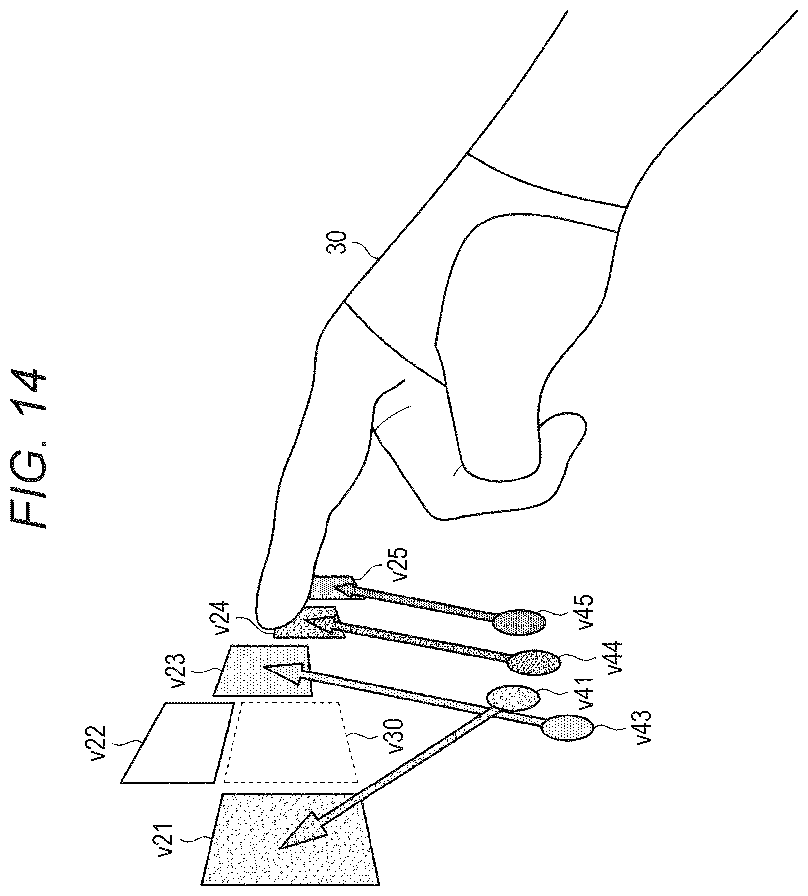Patent US12437490 Figure 14 – Information processing device, information processing method, and program
