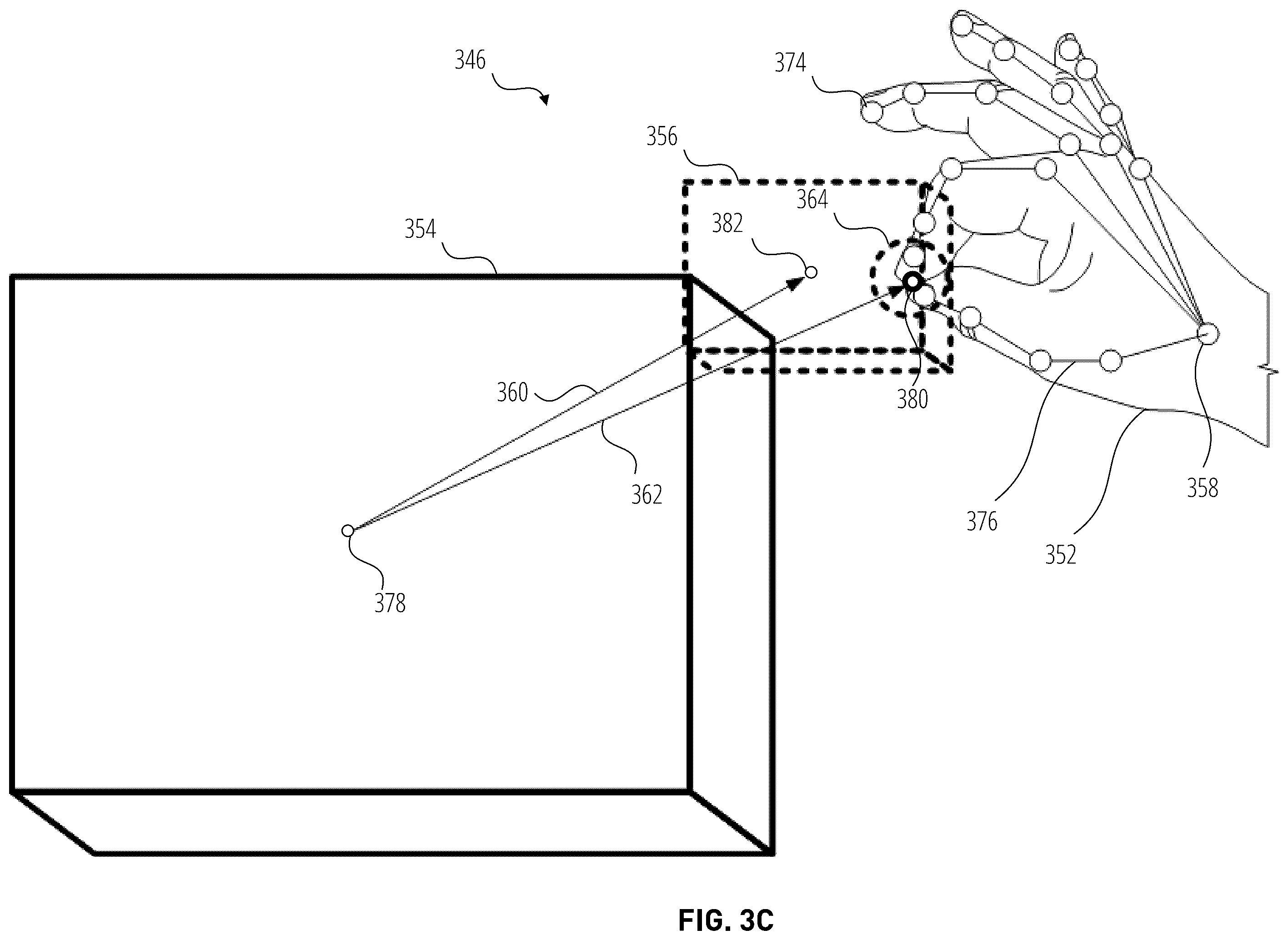 Patent US12437491 Figure 6 – Scaling a 3D volume in extended reality