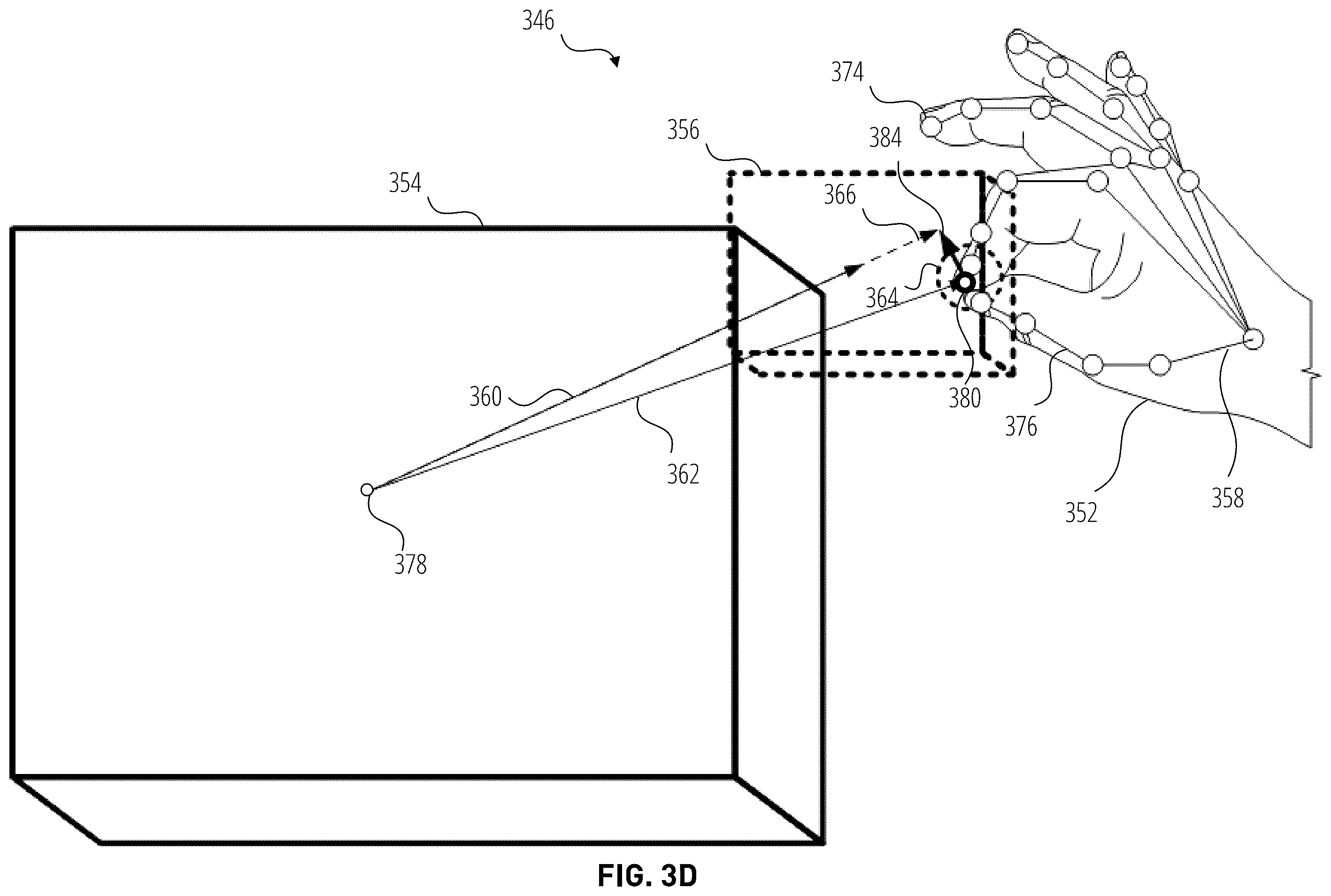 Patent US12437491 Figure 7 – Scaling a 3D volume in extended reality